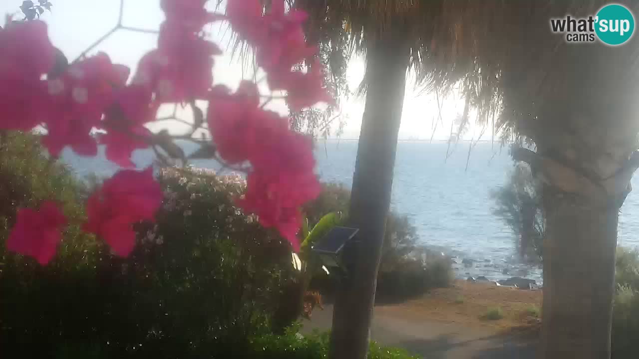 Live webcam Capoterra – La Maddalena beach – Sardinia – Italy