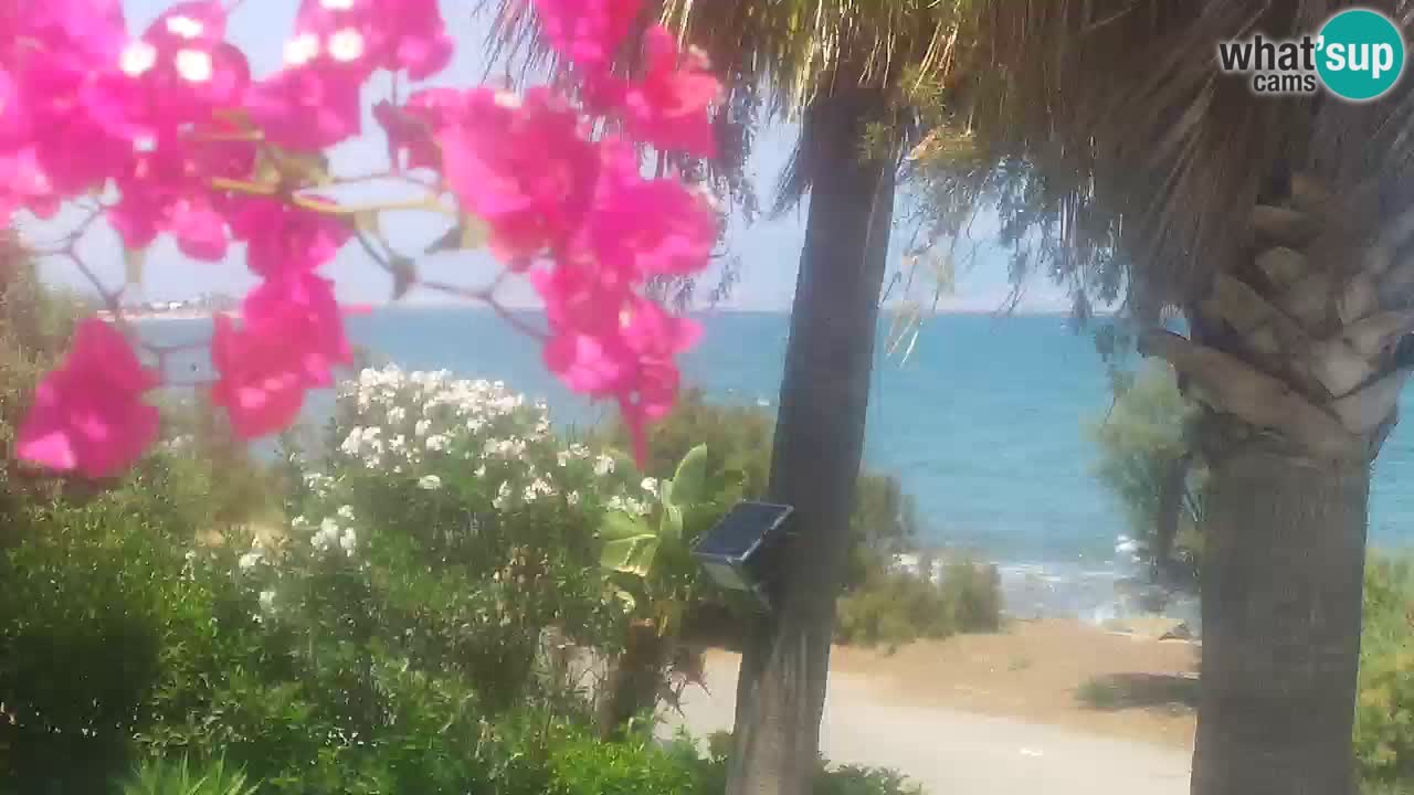 Live Webcam Capoterra – La Maddalena Strand – Sardinien – Italien