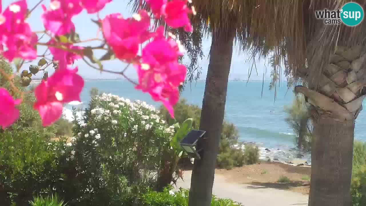 Live webcam Capoterra – La Maddalena beach – Sardinia – Italy