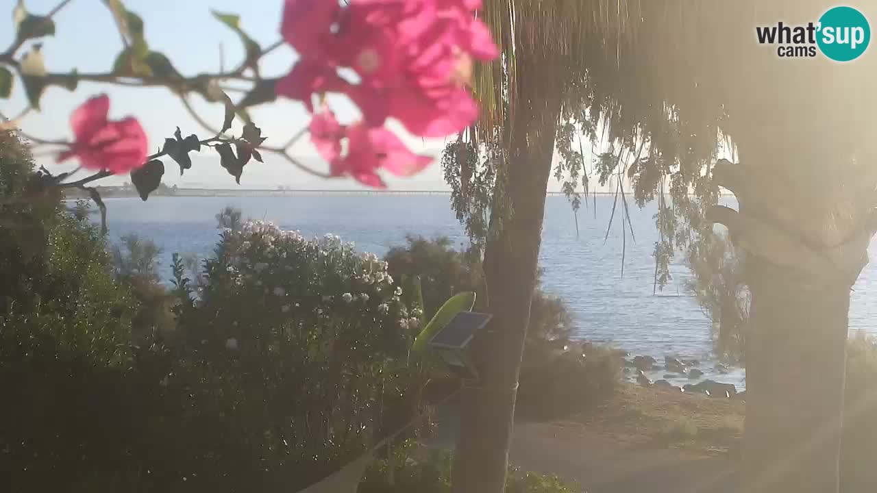 Webcam en vivo Capoterra – Playa La Maddalena – Cerdeña – Italia