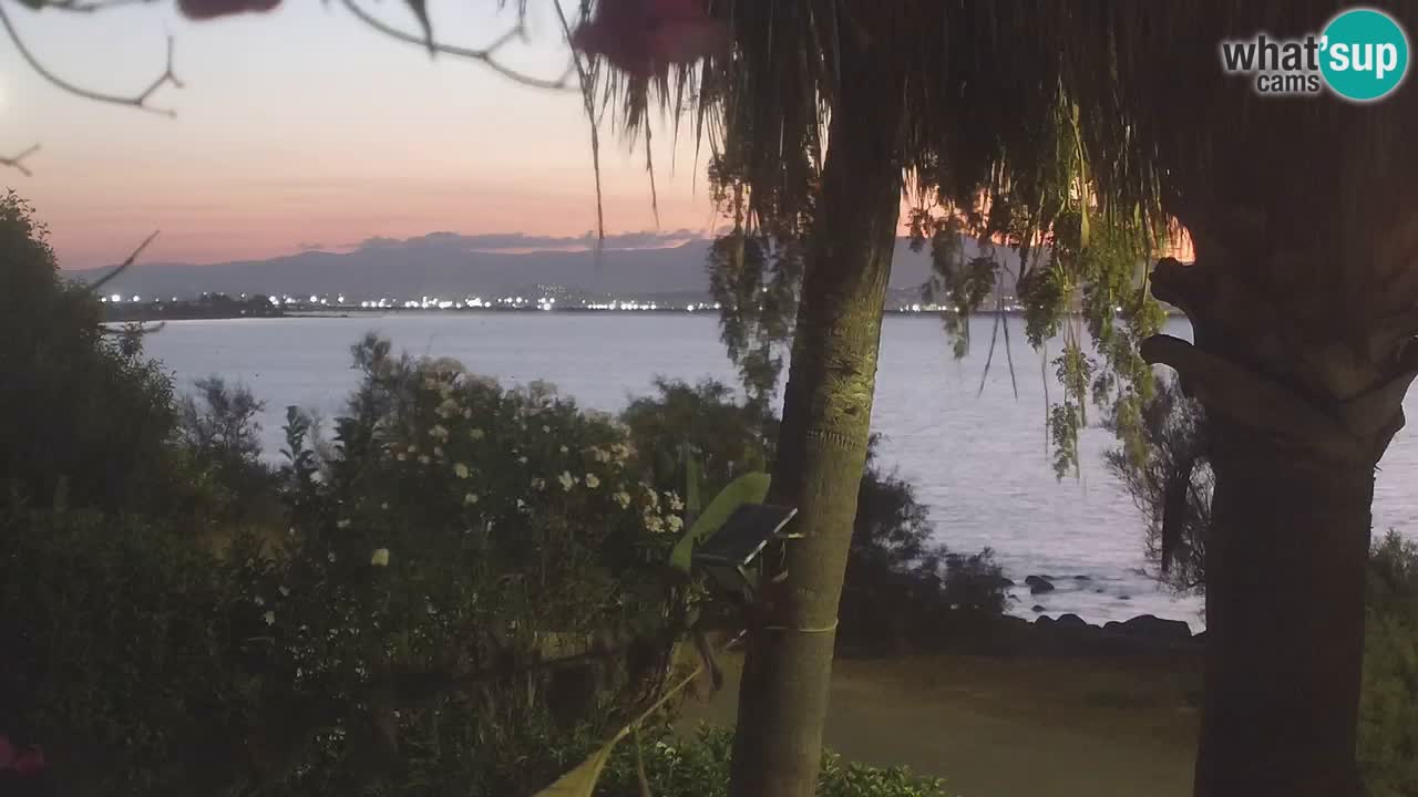 Live Webcam Capoterra – La Maddalena Strand – Sardinien – Italien