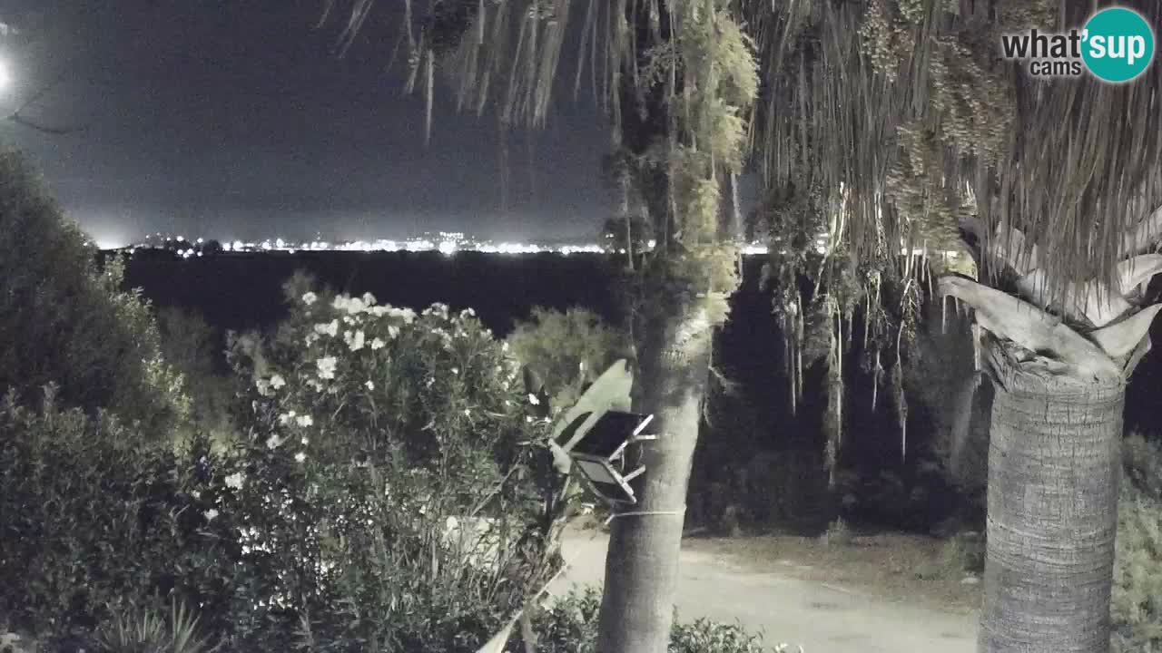 Webcam en vivo Capoterra – Playa La Maddalena – Cerdeña – Italia