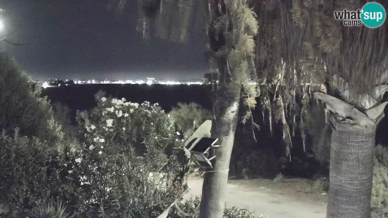 Webcam en direct Capoterra – Plage de La Maddalena – Sardaigne – Italie