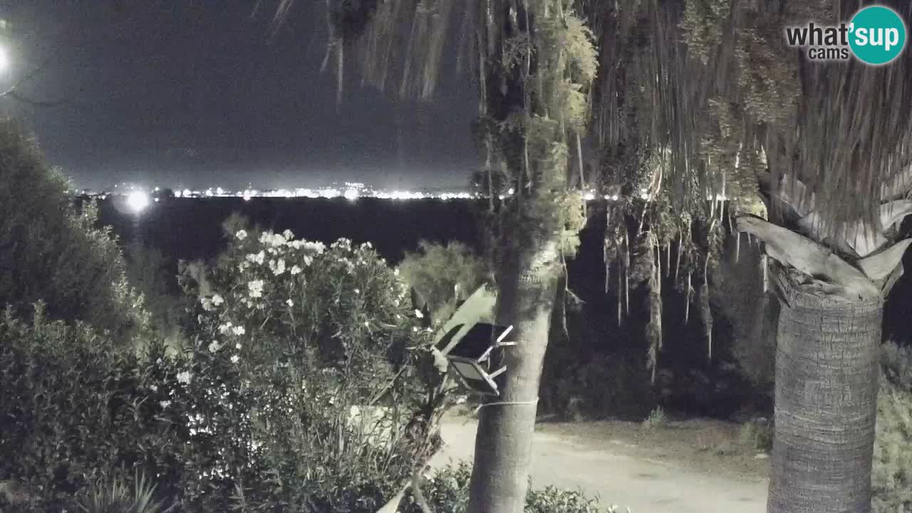 Webcam en vivo Capoterra – Playa La Maddalena – Cerdeña – Italia