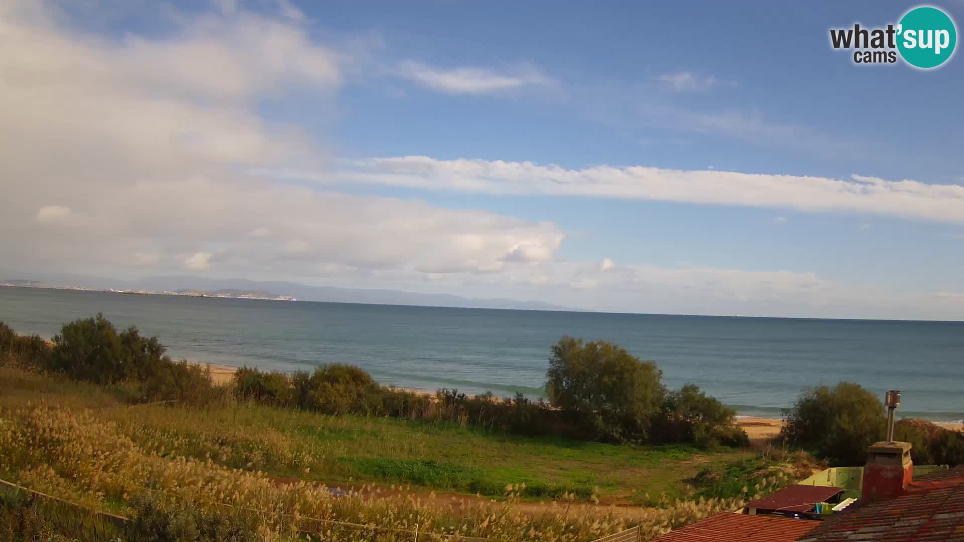 Web kamera uživo Capoterra – plaža La Maddalena – Sardinija – Italija