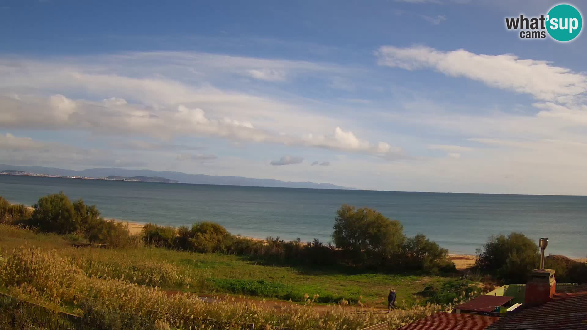 Live Webcam Capoterra – La Maddalena Strand – Sardinien – Italien