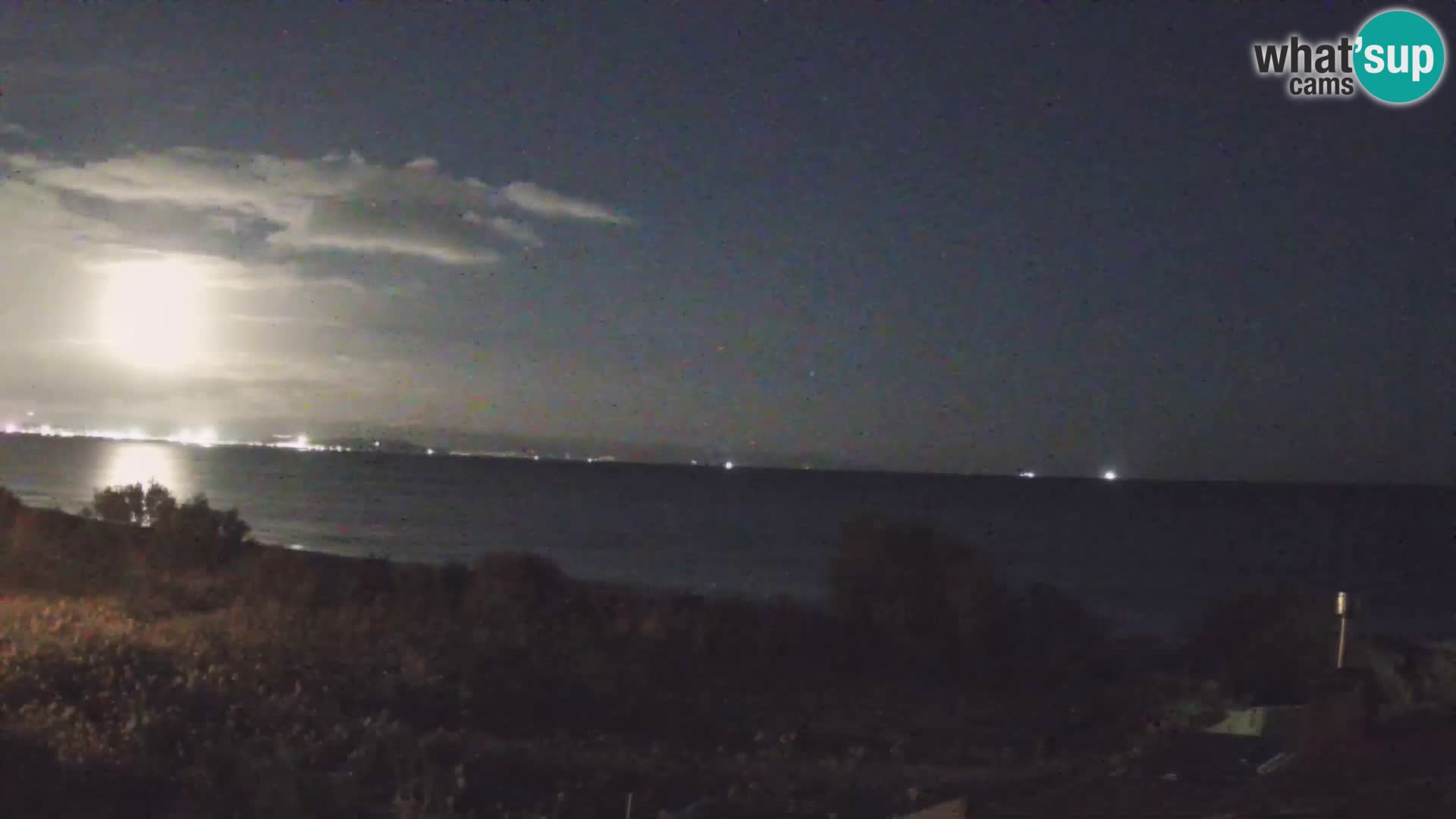 Spletna kamera v živo Capoterra – plaža La Maddalena – Sardinija – Italija