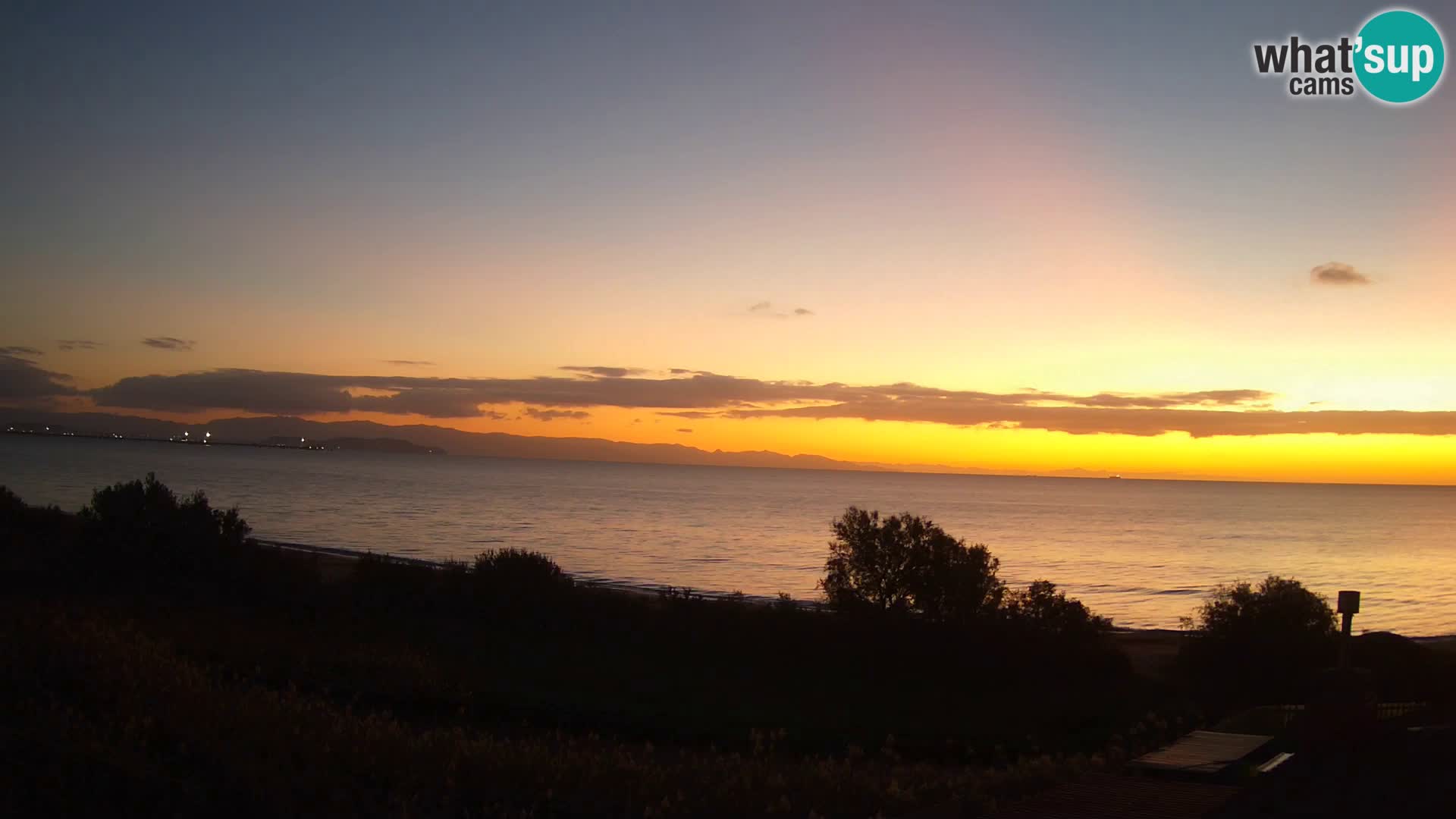 Webcam en vivo Capoterra – Playa La Maddalena – Cerdeña – Italia