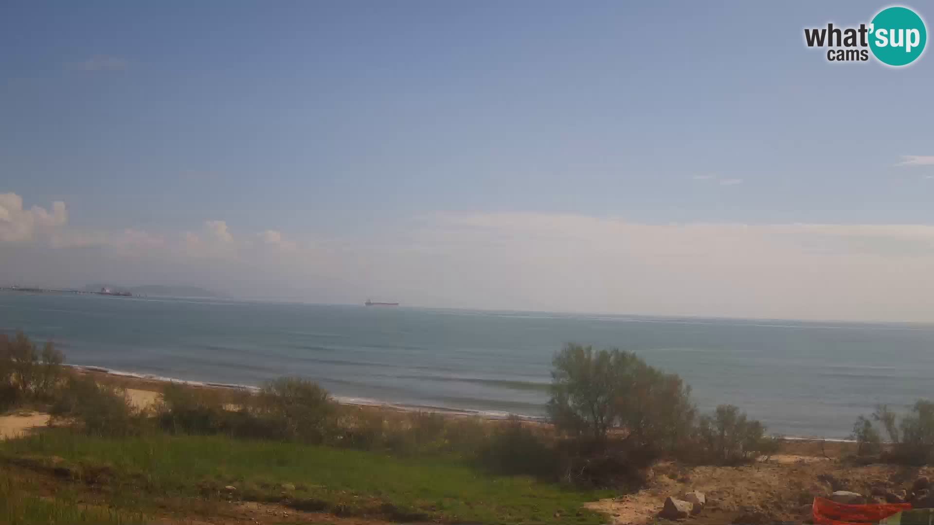 Spletna kamera v živo Capoterra – plaža La Maddalena – Sardinija – Italija