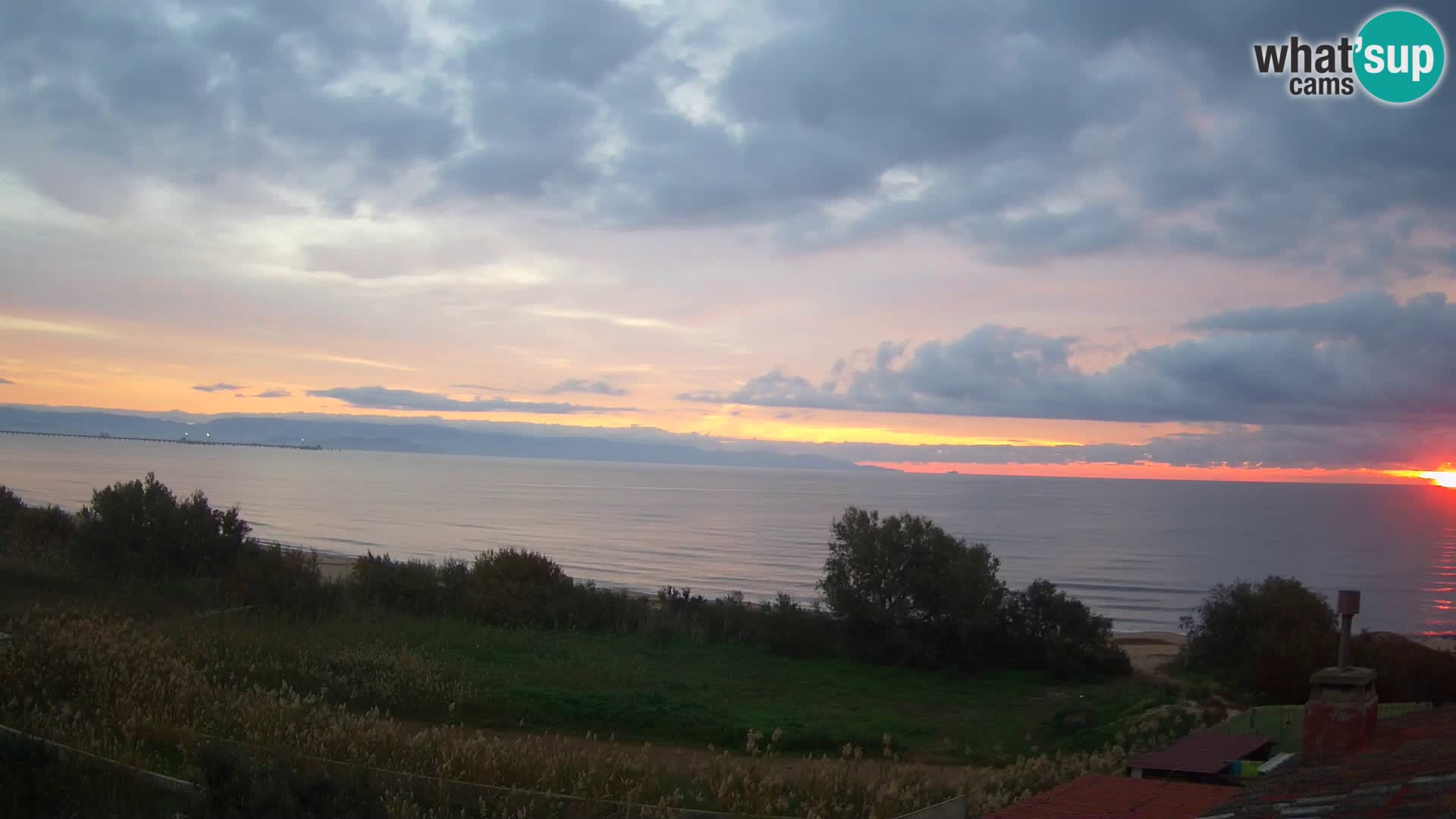 Spletna kamera v živo Capoterra – plaža La Maddalena – Sardinija – Italija