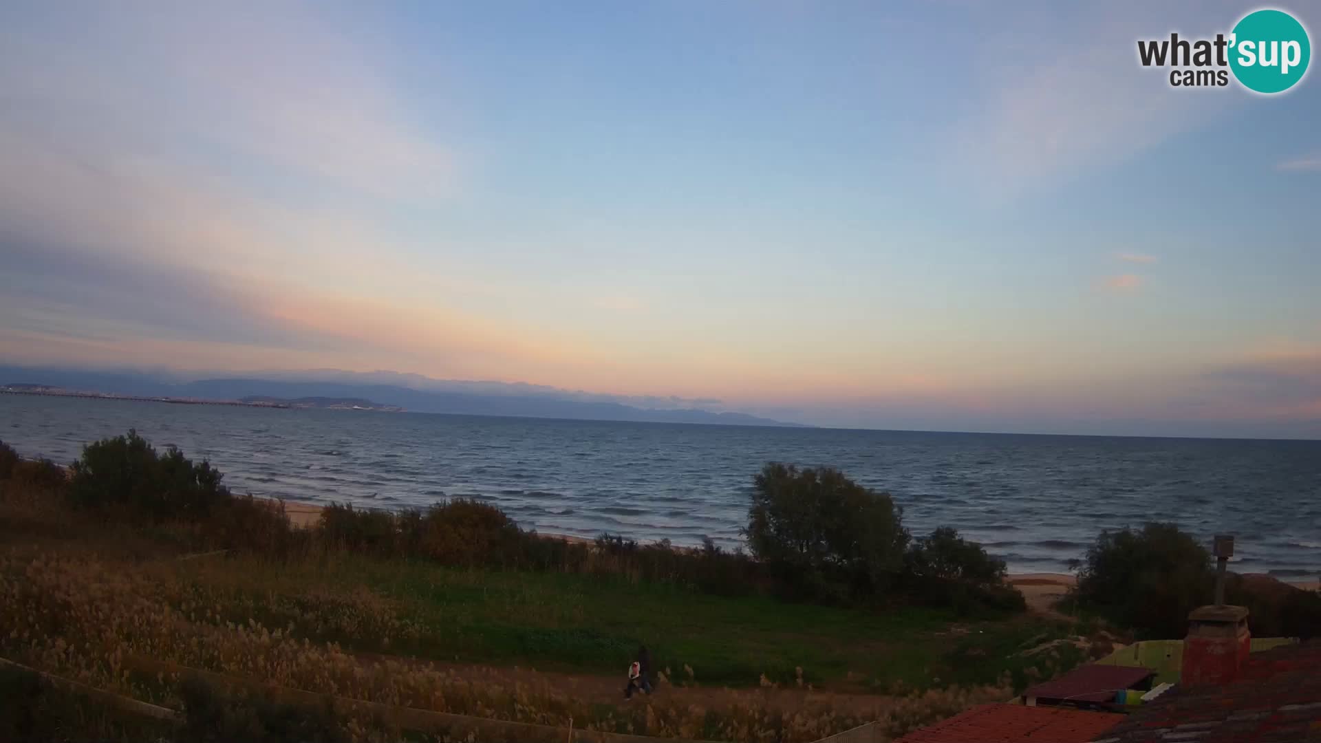 Live webcam Capoterra – La Maddalena beach – Sardinia – Italy