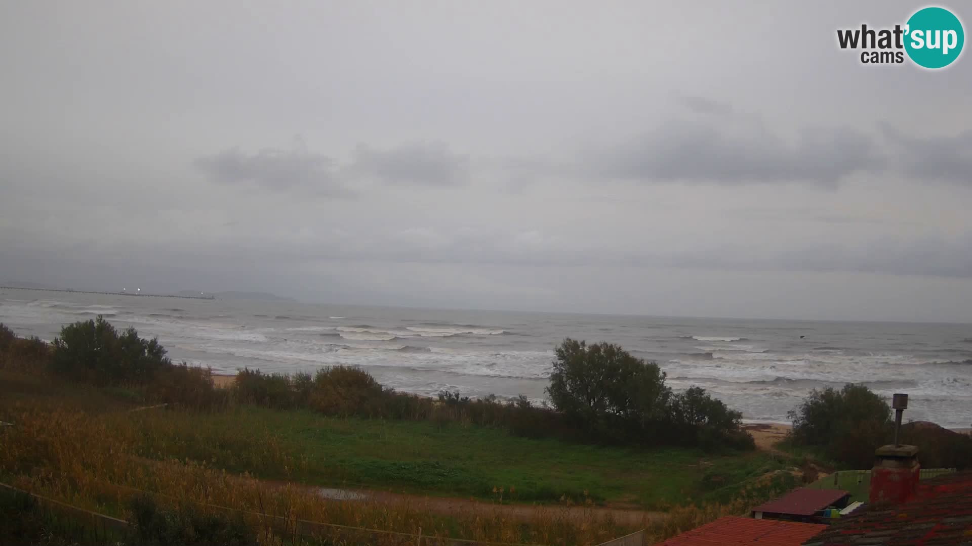 Webcam en vivo Capoterra – Playa La Maddalena – Cerdeña – Italia