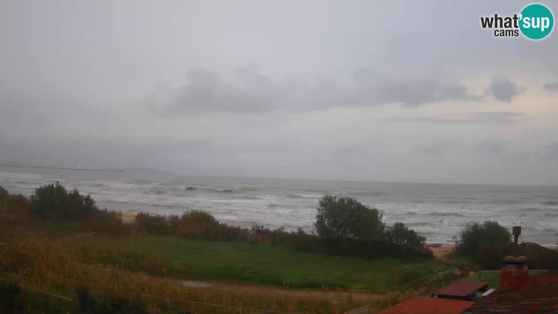 Webcam en direct Capoterra – Plage de La Maddalena – Sardaigne – Italie