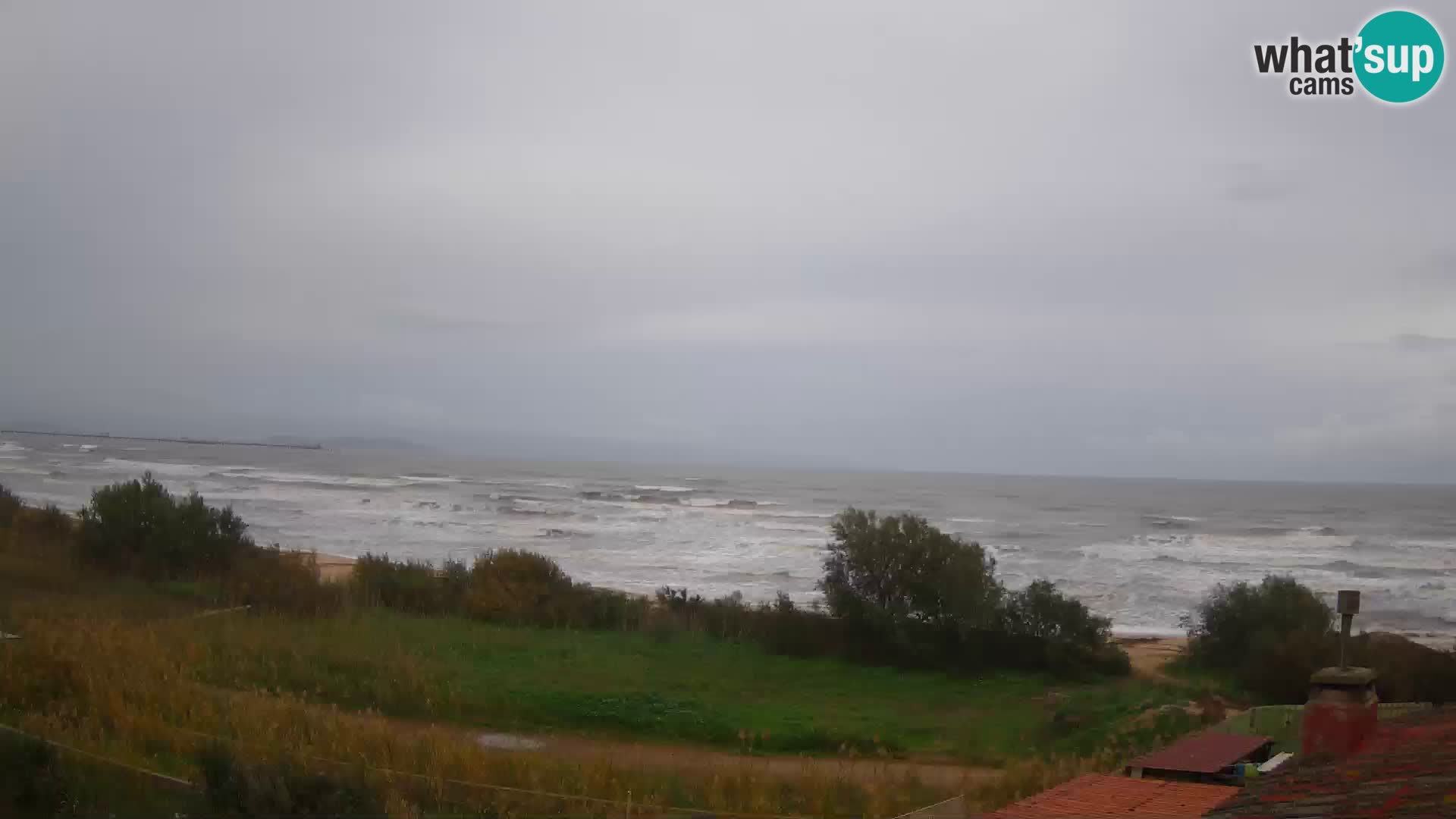Spletna kamera v živo Capoterra – plaža La Maddalena – Sardinija – Italija