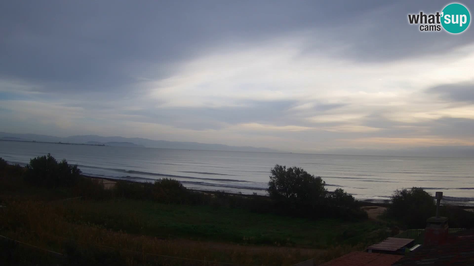 Live webcam Capoterra – Spiaggia della Maddalena – Sardegna – Italia