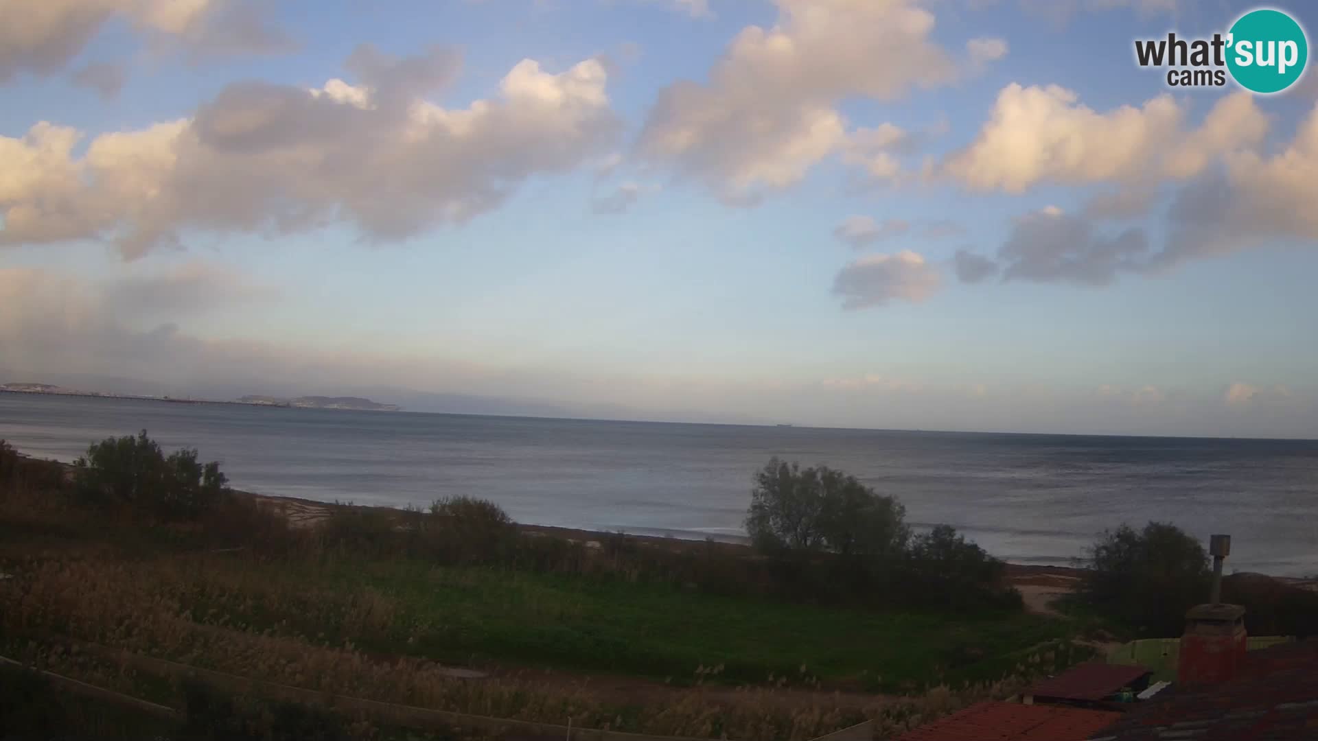 Live webcam Capoterra – La Maddalena beach – Sardinia – Italy