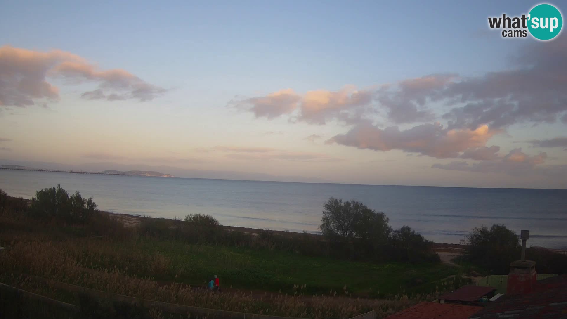 Spletna kamera v živo Capoterra – plaža La Maddalena – Sardinija – Italija