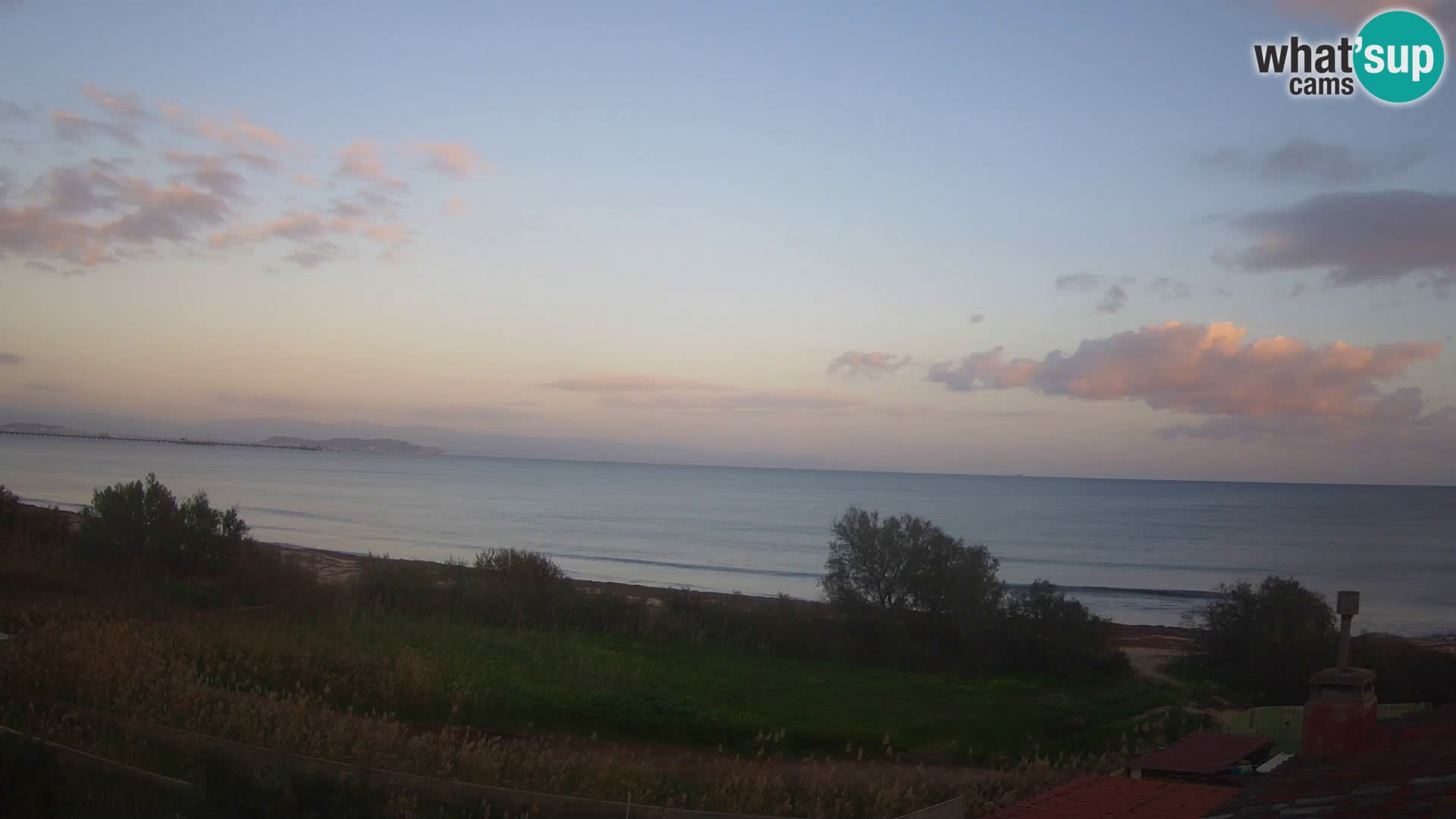 Live webcam Capoterra – Spiaggia della Maddalena – Sardegna – Italia