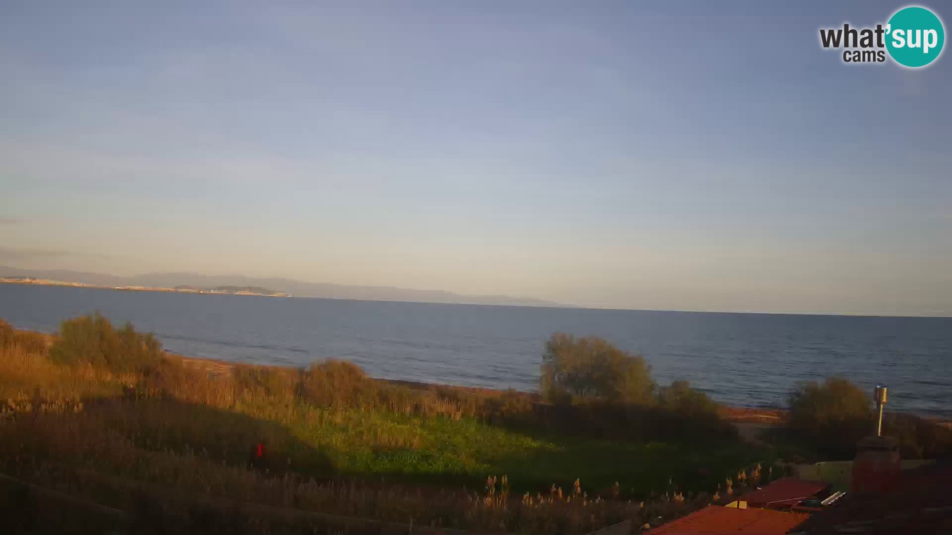 Webcam en vivo Capoterra – Playa La Maddalena – Cerdeña – Italia