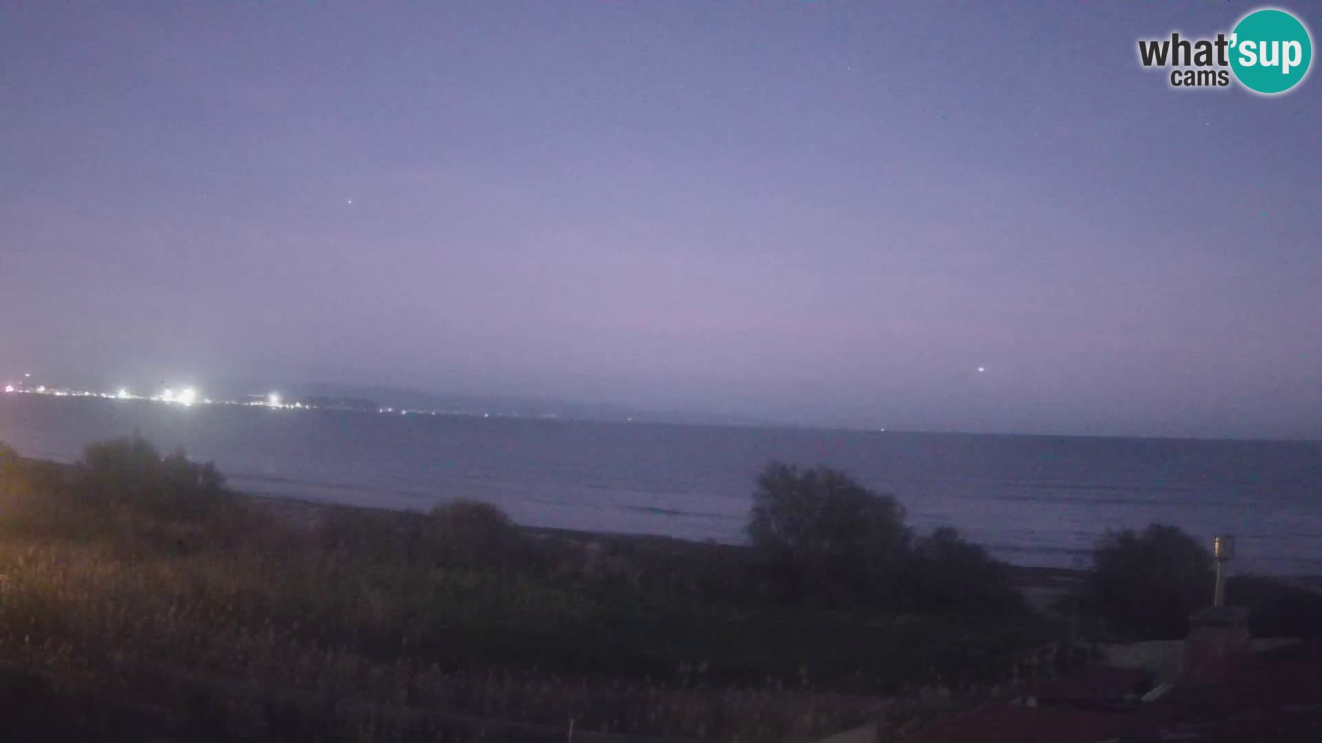 Webcam en vivo Capoterra – Playa La Maddalena – Cerdeña – Italia