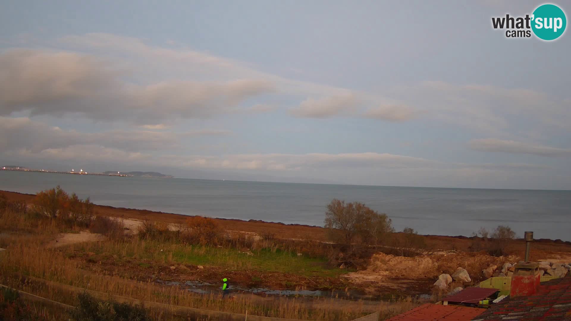 Spletna kamera v živo Capoterra – plaža La Maddalena – Sardinija – Italija