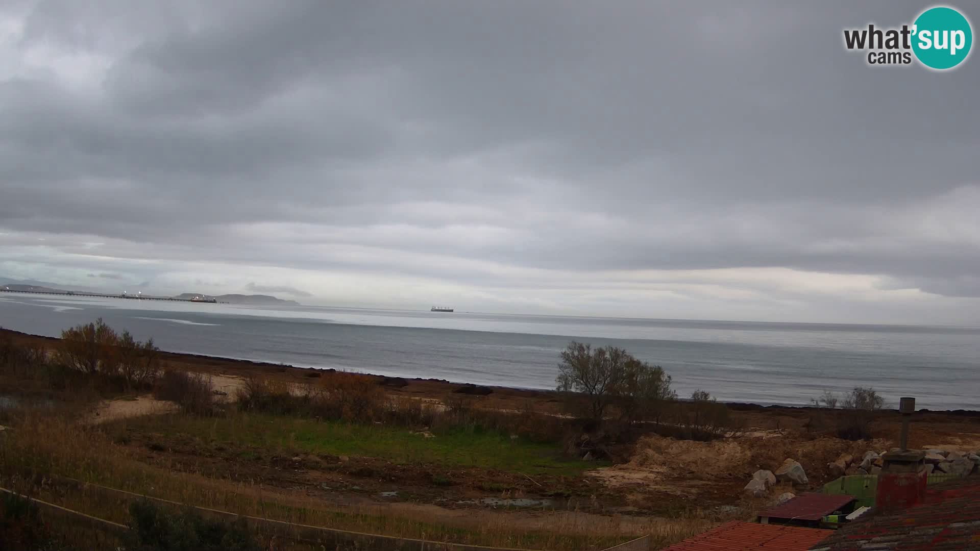 Webcam en direct Capoterra – Plage de La Maddalena – Sardaigne – Italie