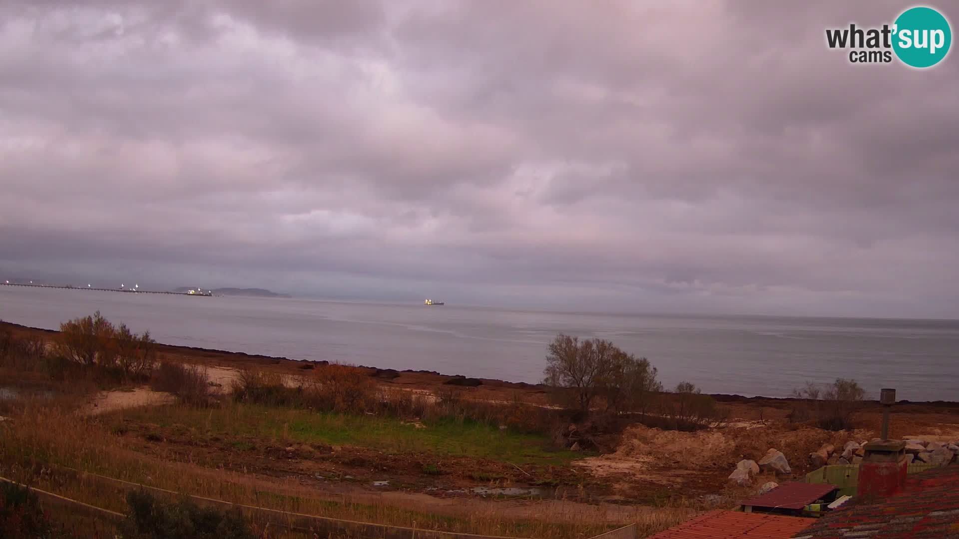 Webcam en vivo Capoterra – Playa La Maddalena – Cerdeña – Italia