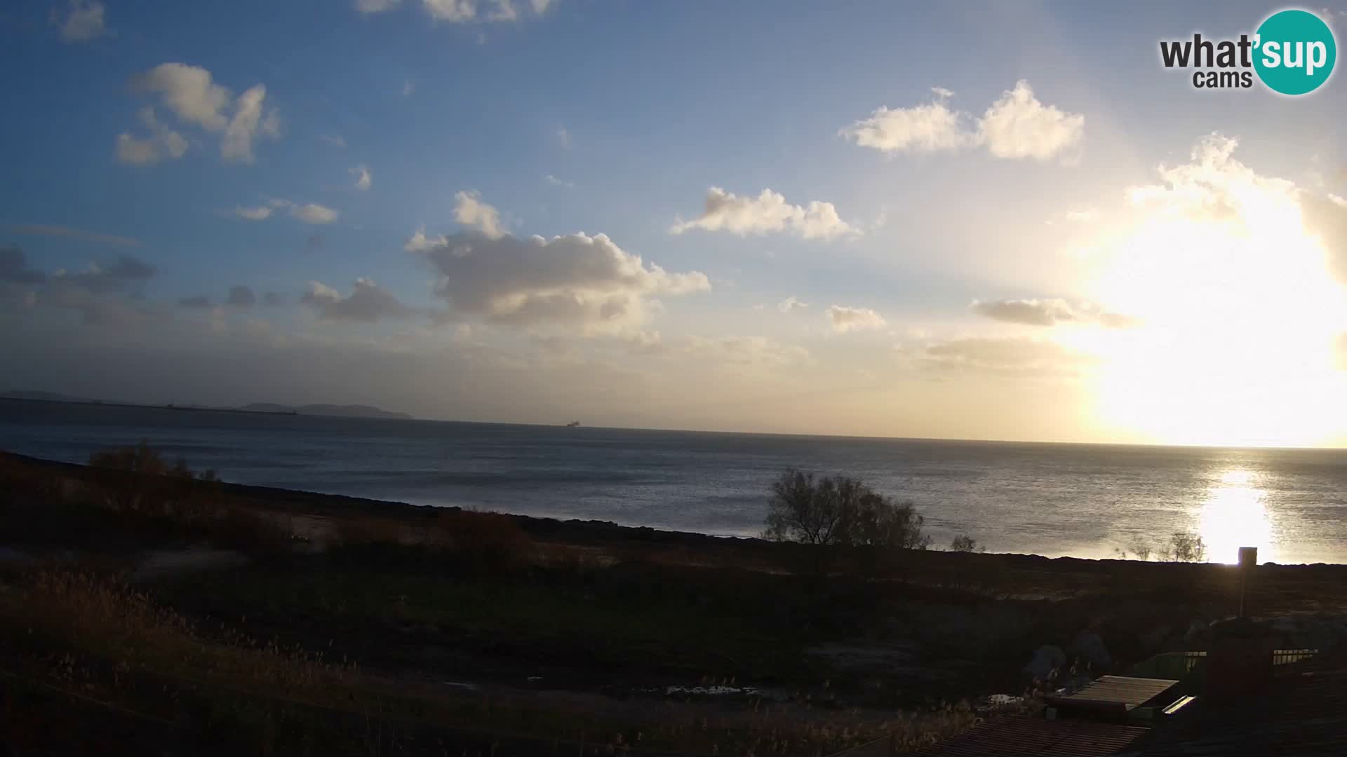 Live webcam Capoterra – La Maddalena beach – Sardinia – Italy