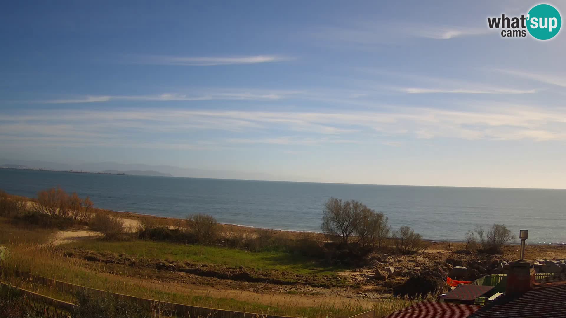 Live Webcam Capoterra – La Maddalena Strand – Sardinien – Italien