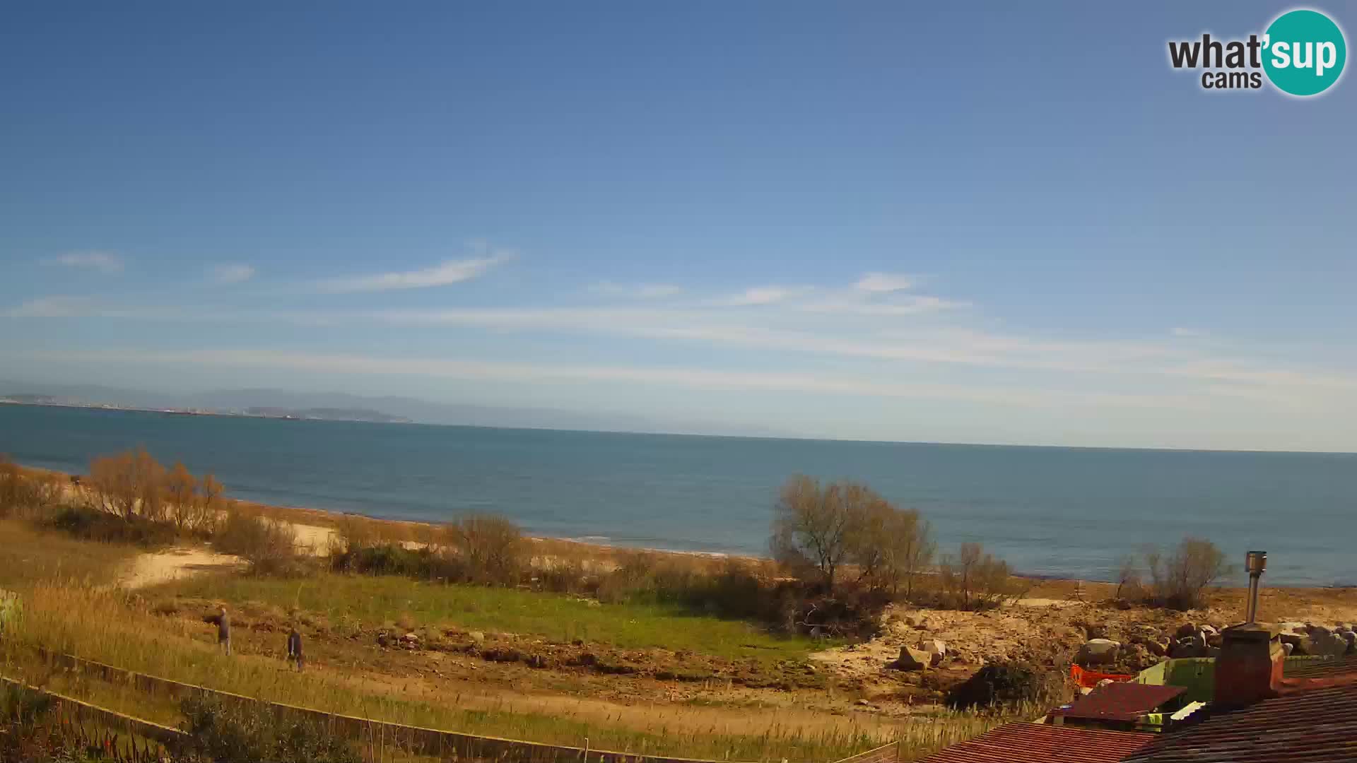 Web kamera uživo Capoterra – plaža La Maddalena – Sardinija – Italija