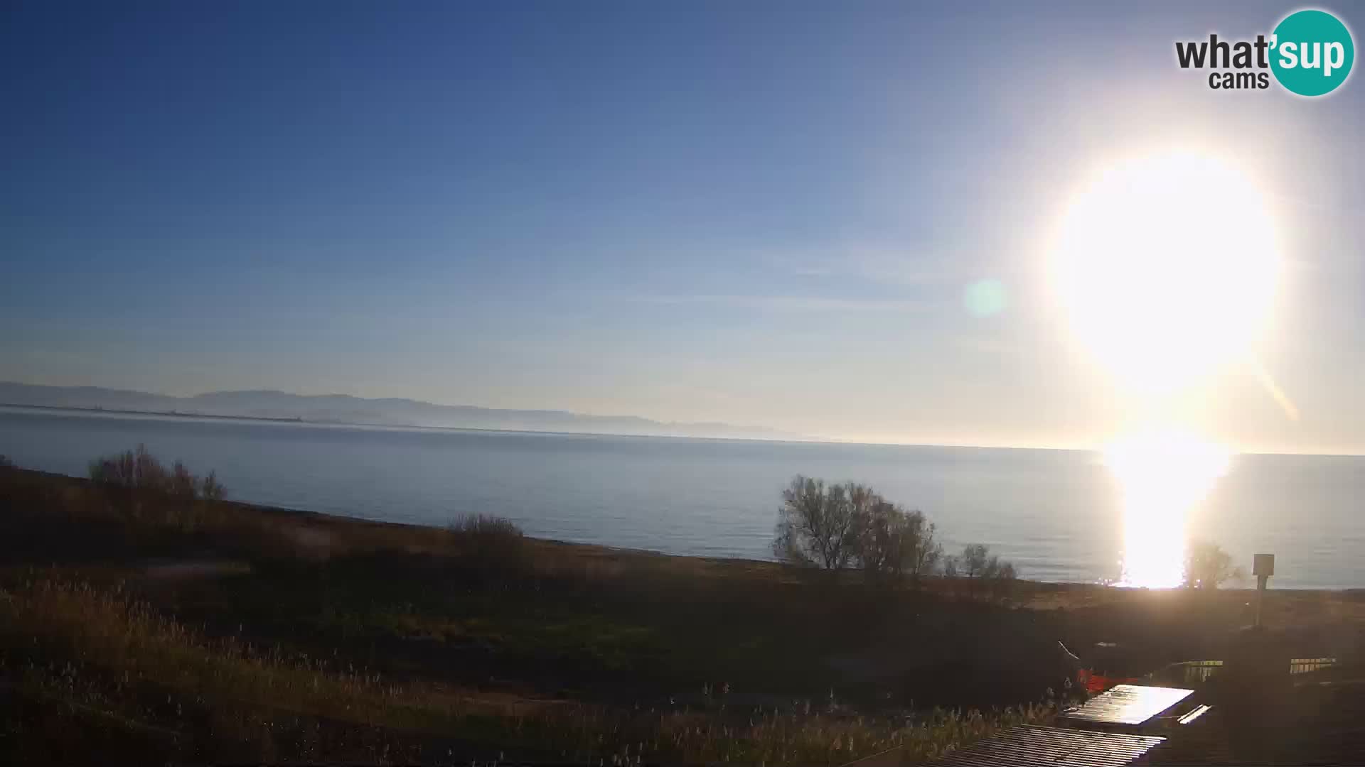 Spletna kamera v živo Capoterra – plaža La Maddalena – Sardinija – Italija