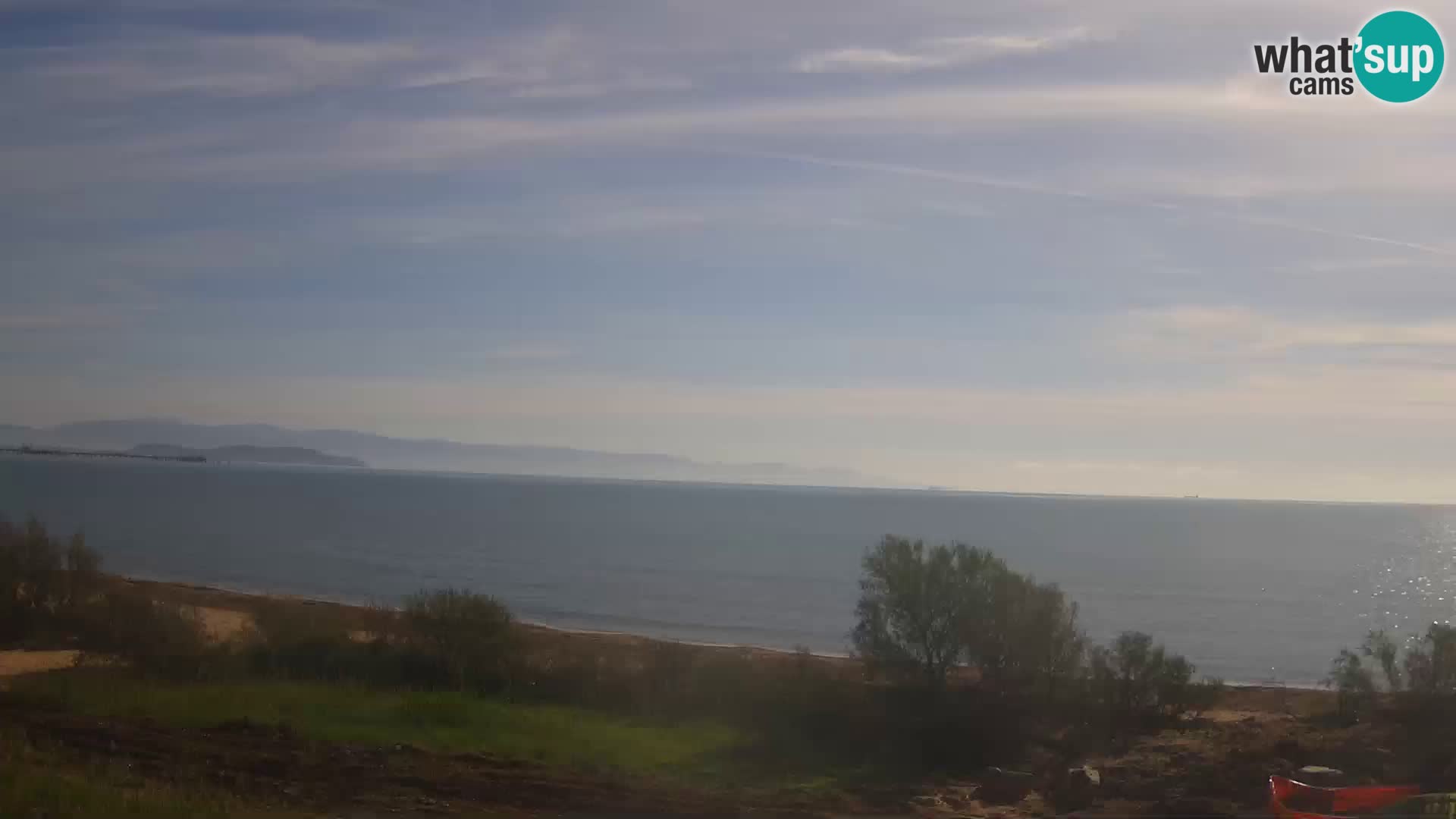 Spletna kamera v živo Capoterra – plaža La Maddalena – Sardinija – Italija