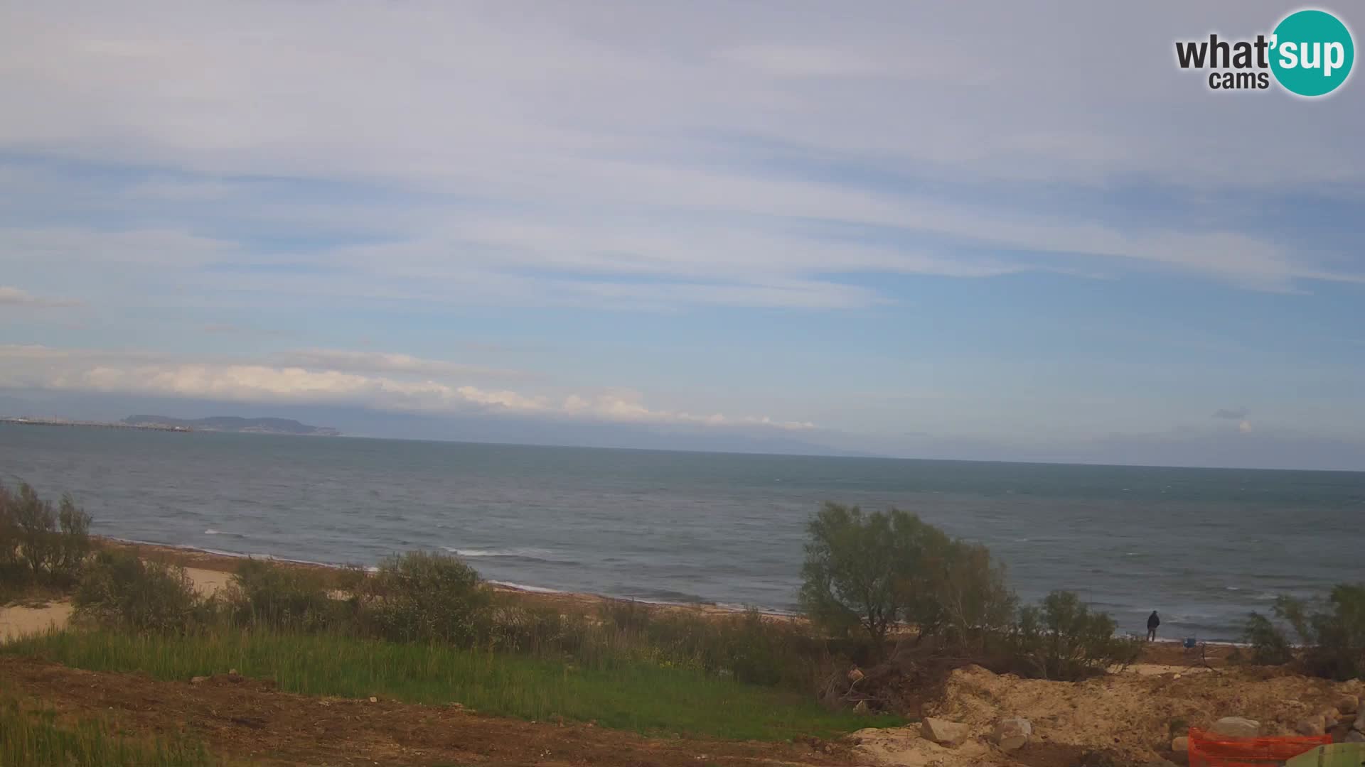 Web kamera uživo Capoterra – plaža La Maddalena – Sardinija – Italija