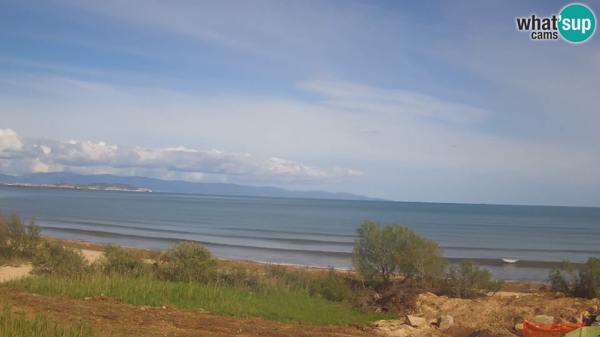 Live webcam Capoterra – La Maddalena beach – Sardinia – Italy