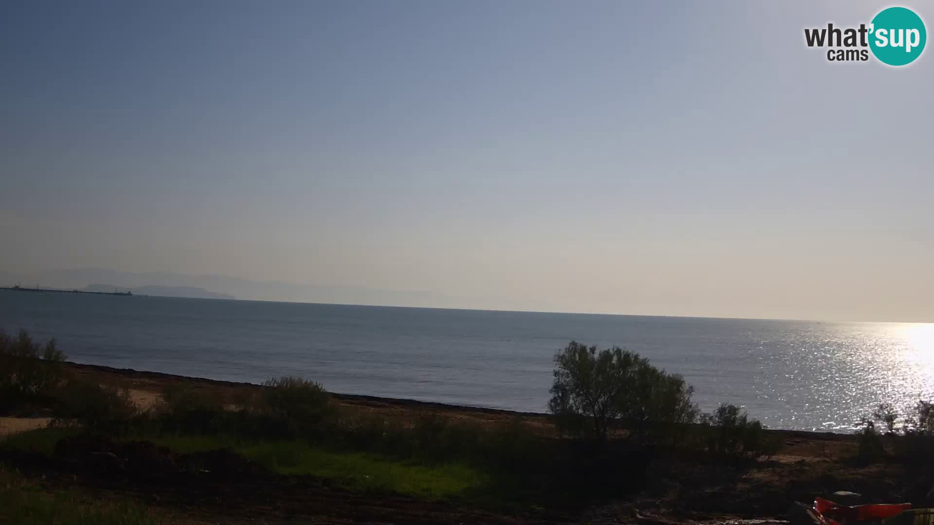 Live webcam Capoterra – La Maddalena beach – Sardinia – Italy