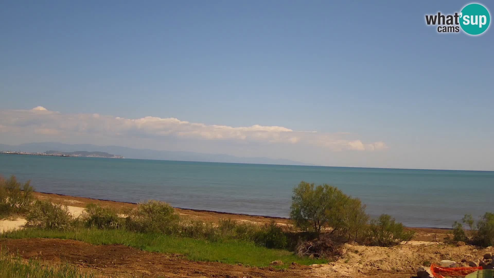 Web kamera uživo Capoterra – plaža La Maddalena – Sardinija – Italija