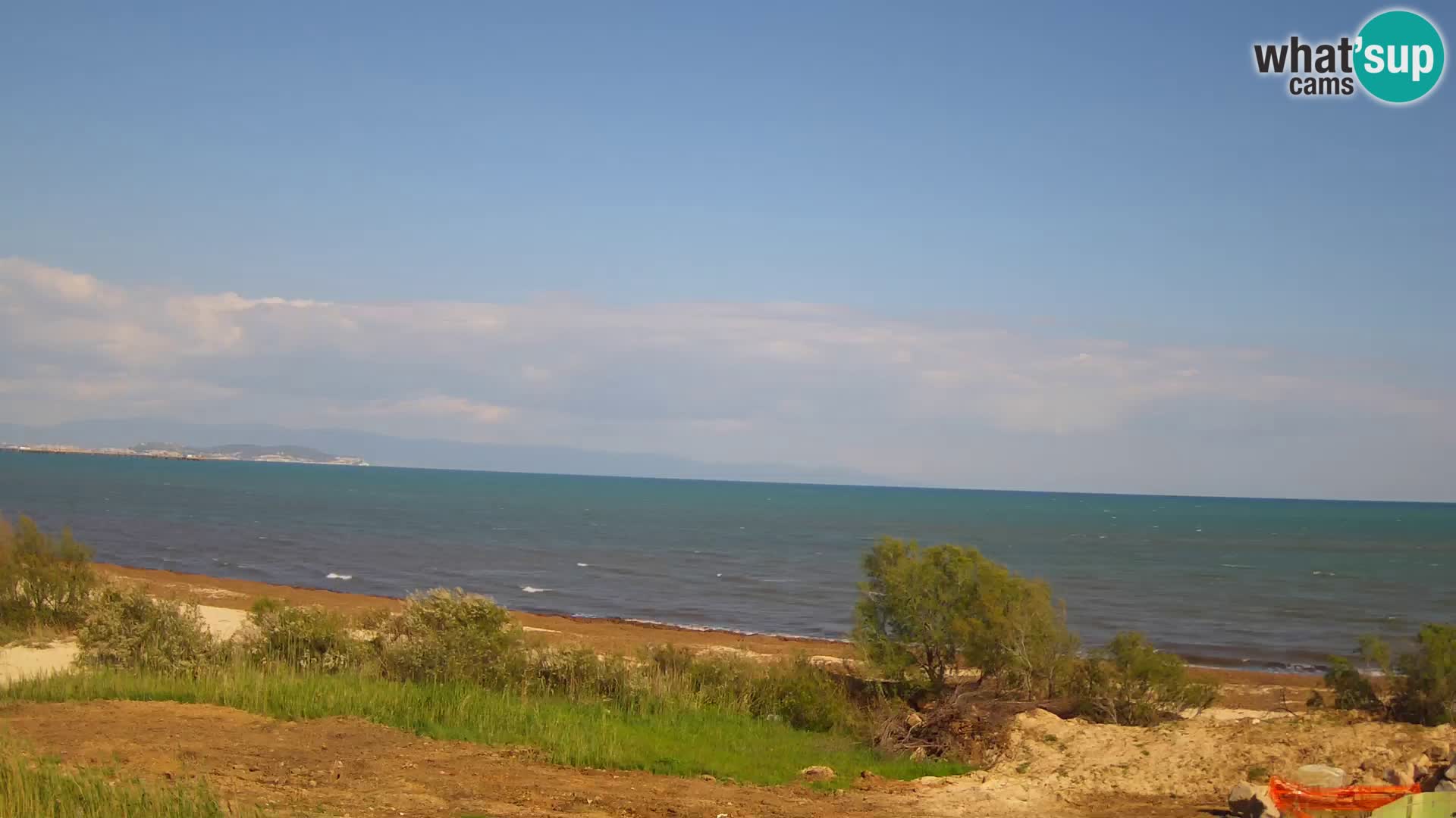 Live Webcam Capoterra – La Maddalena Strand – Sardinien – Italien