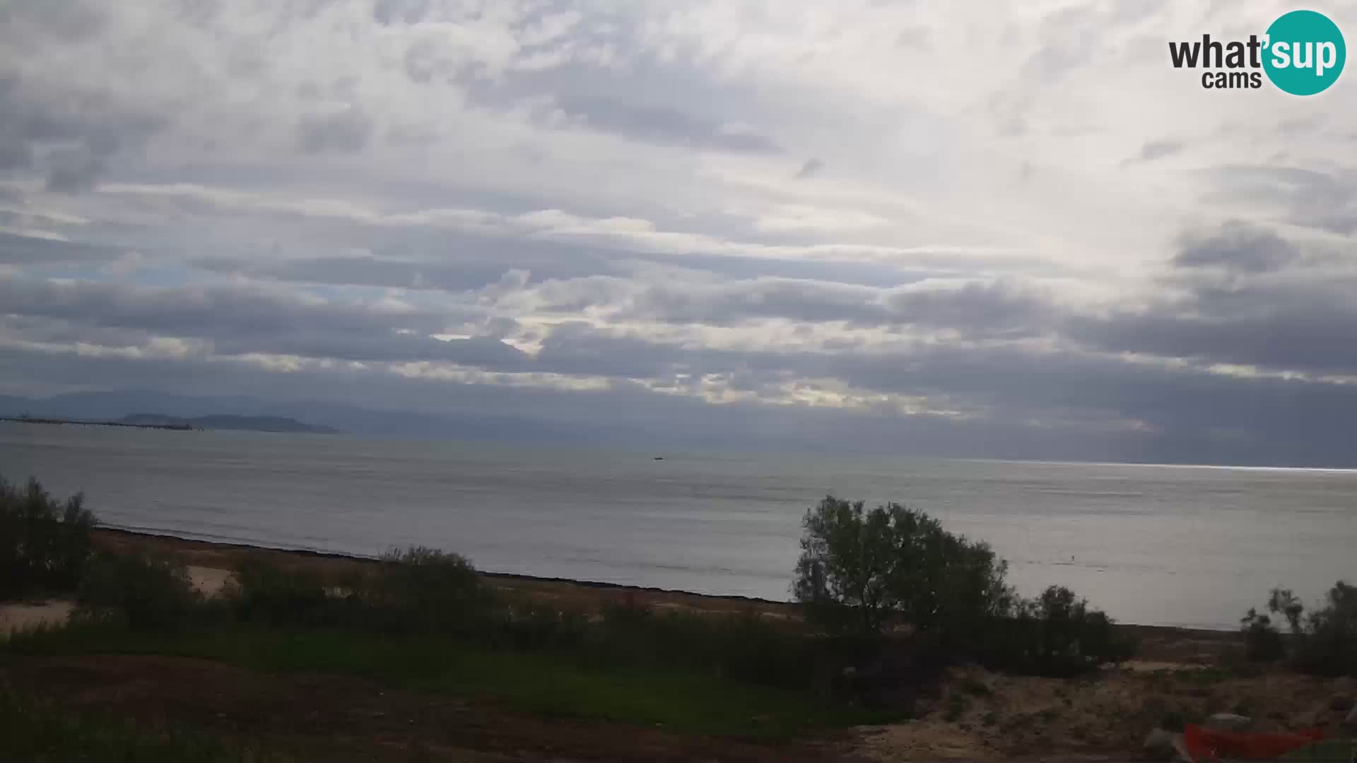 Webcam en direct Capoterra – Plage de La Maddalena – Sardaigne – Italie