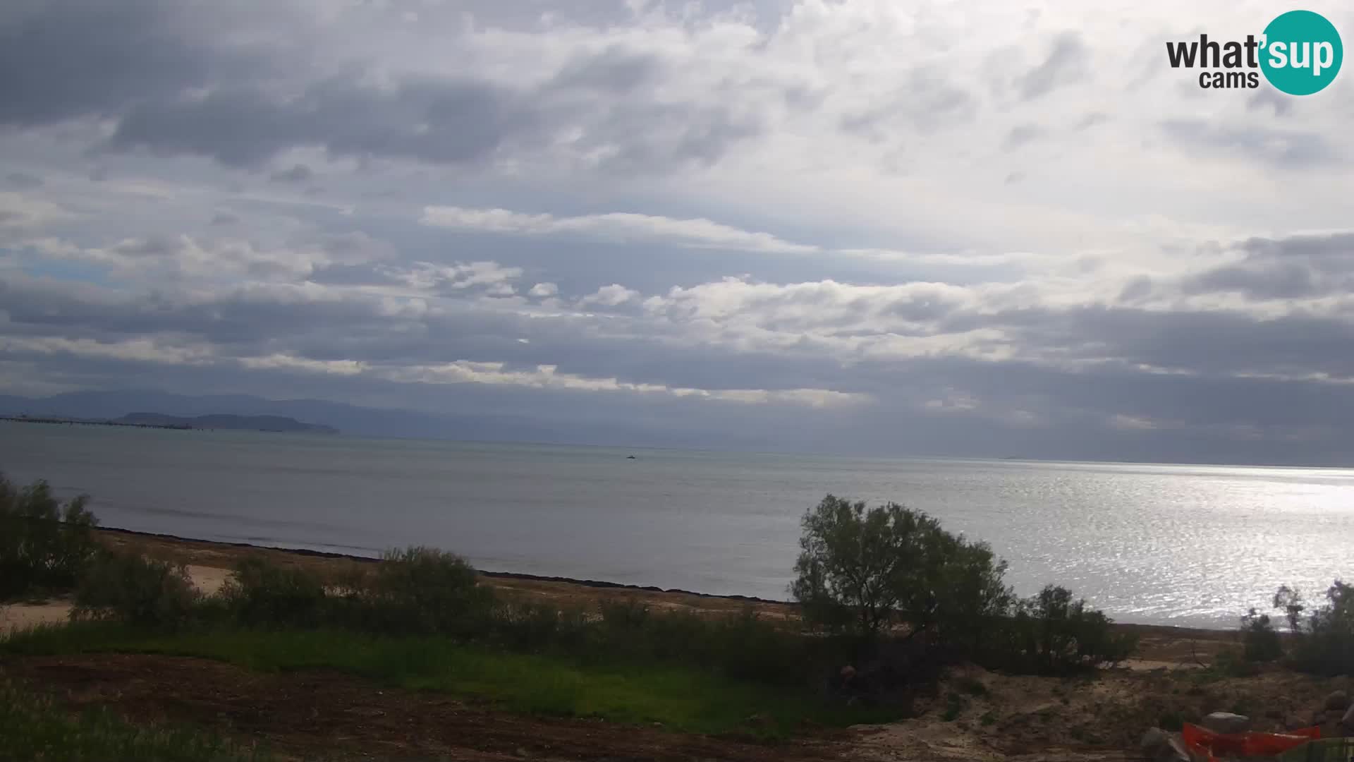 Webcam en vivo Capoterra – Playa La Maddalena – Cerdeña – Italia