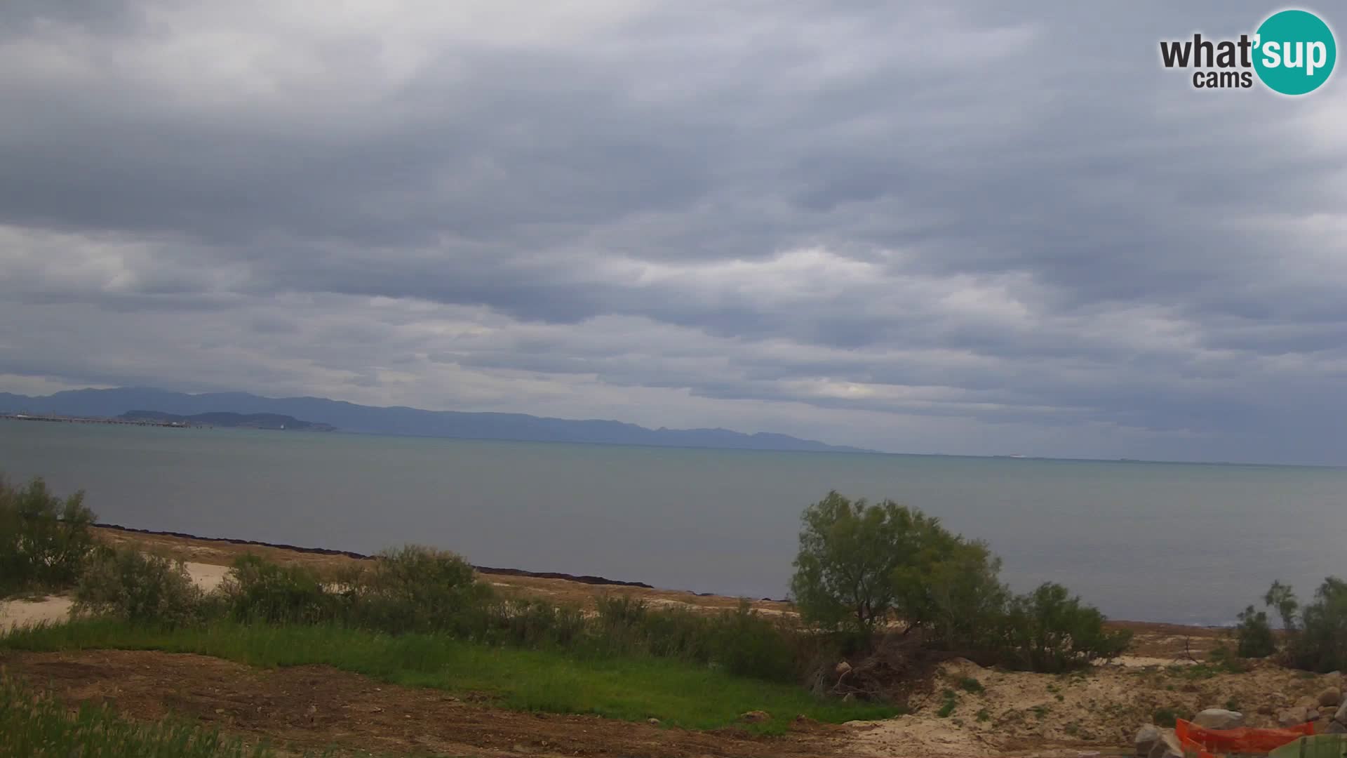 Web kamera uživo Capoterra – plaža La Maddalena – Sardinija – Italija