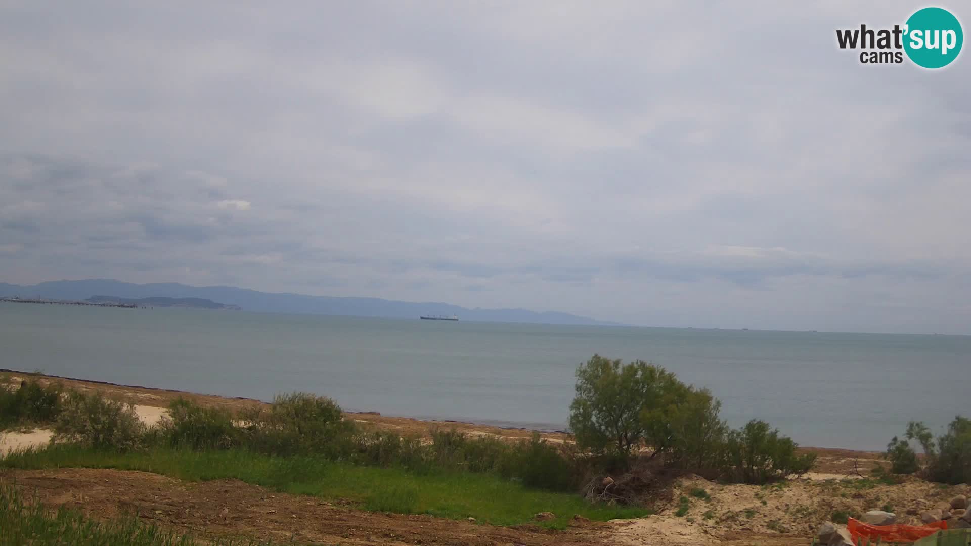 Live webcam Capoterra – Spiaggia della Maddalena – Sardegna – Italia