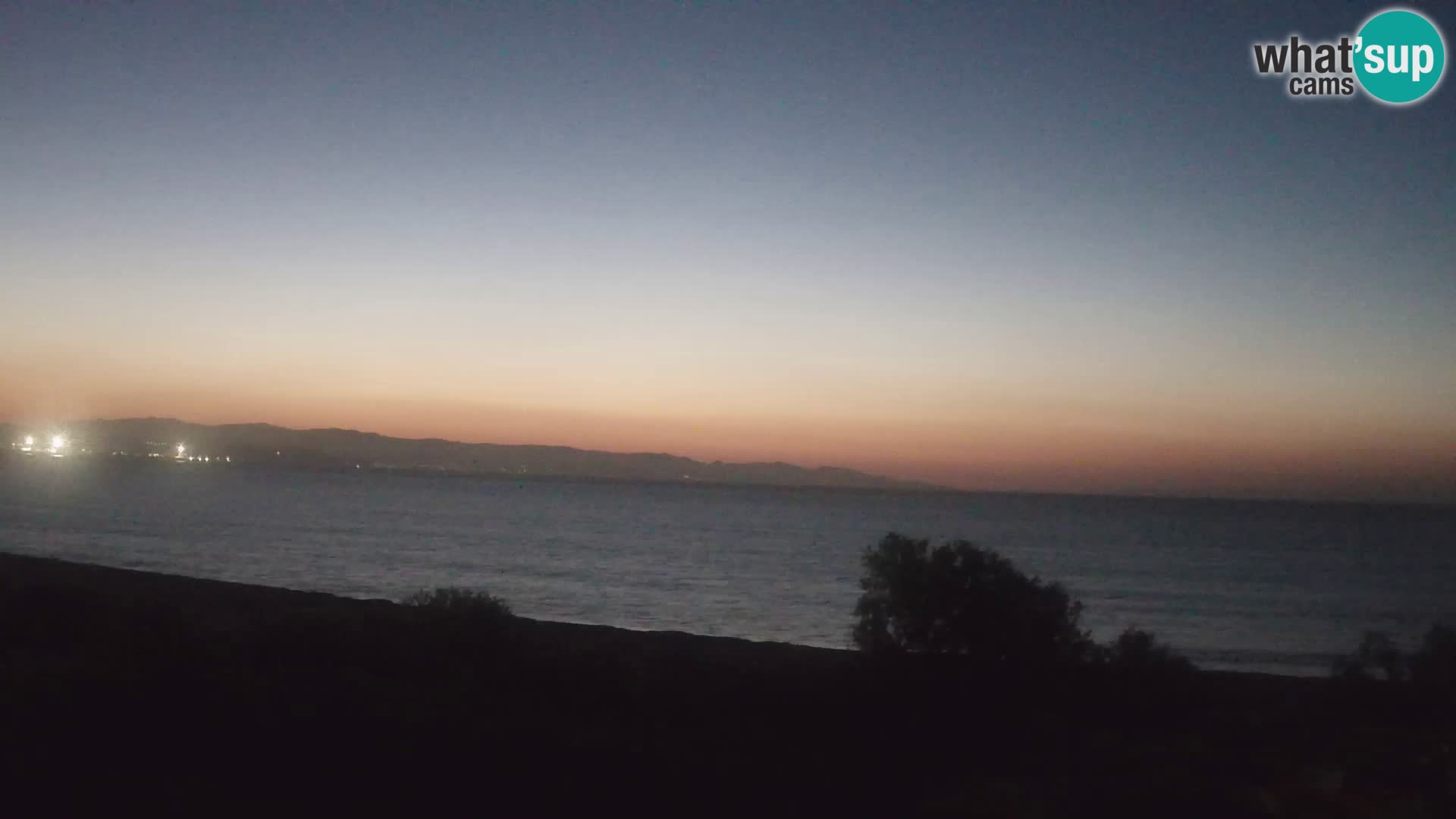 Live webcam Capoterra – La Maddalena beach – Sardinia – Italy