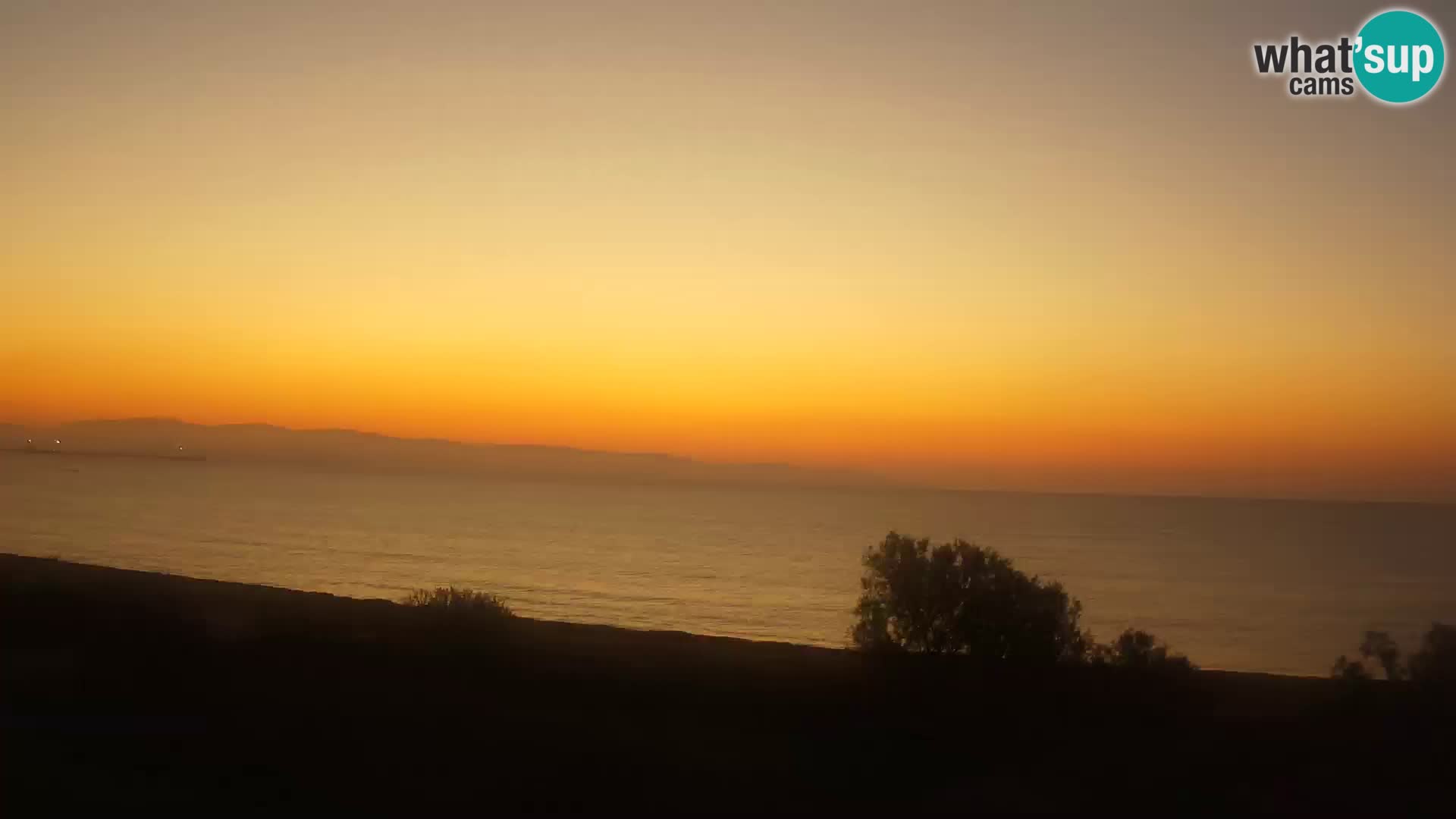 Webcam en direct Capoterra – Plage de La Maddalena – Sardaigne – Italie