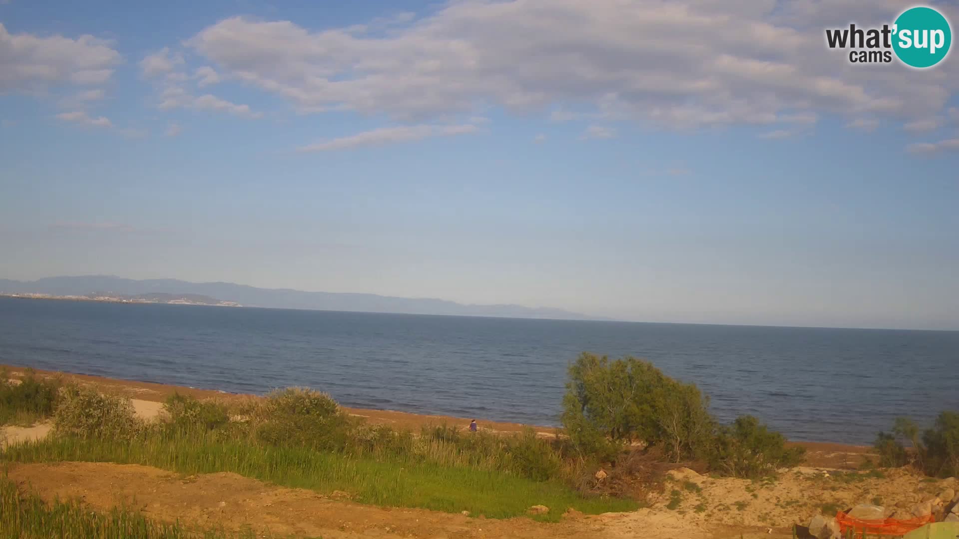 Spletna kamera v živo Capoterra – plaža La Maddalena – Sardinija – Italija