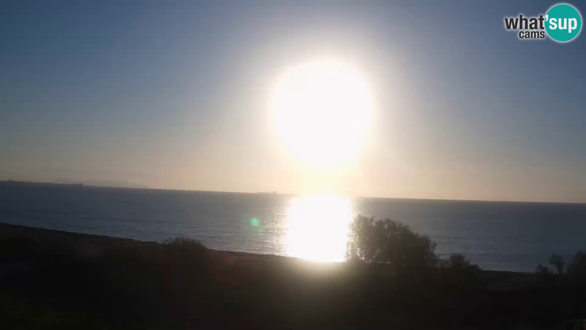 Live webcam Capoterra – La Maddalena beach – Sardinia – Italy