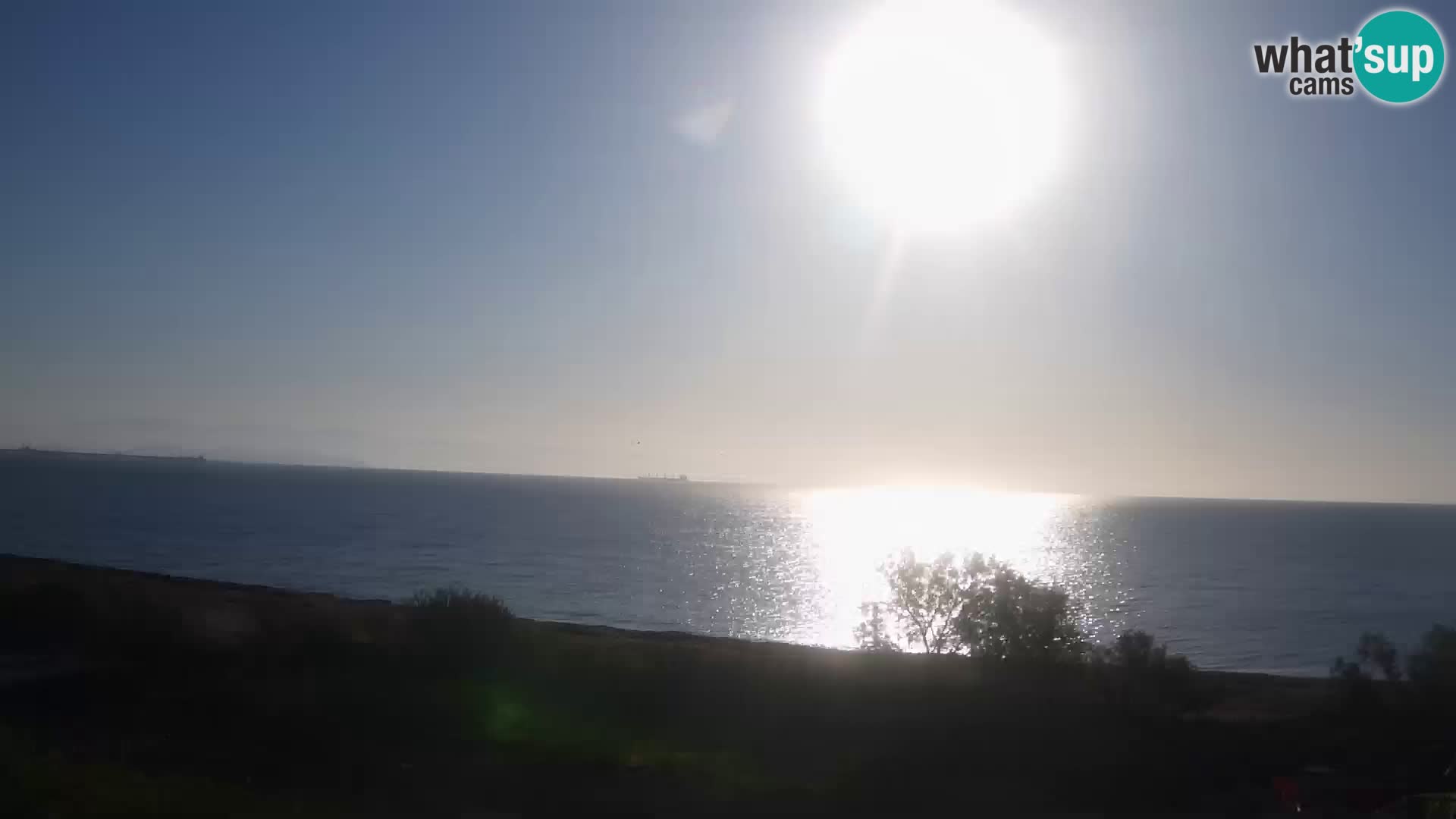 Web kamera uživo Capoterra – plaža La Maddalena – Sardinija – Italija