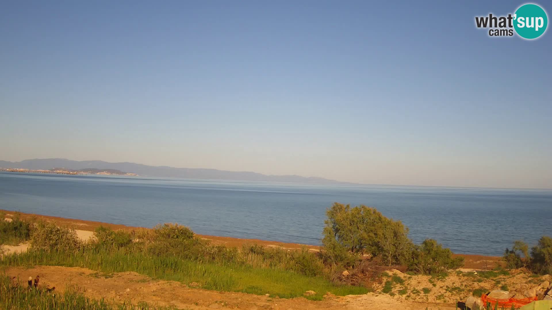 Live webcam Capoterra – La Maddalena beach – Sardinia – Italy