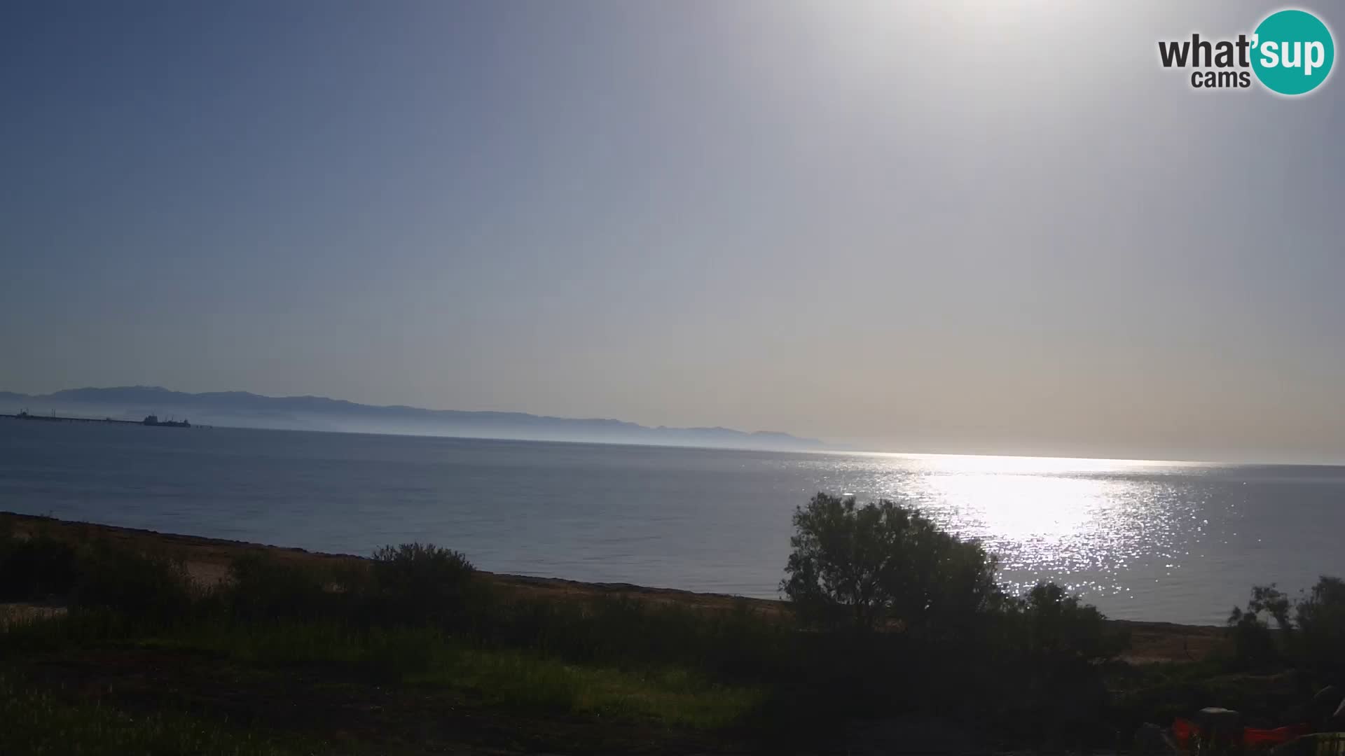 Web kamera uživo Capoterra – plaža La Maddalena – Sardinija – Italija