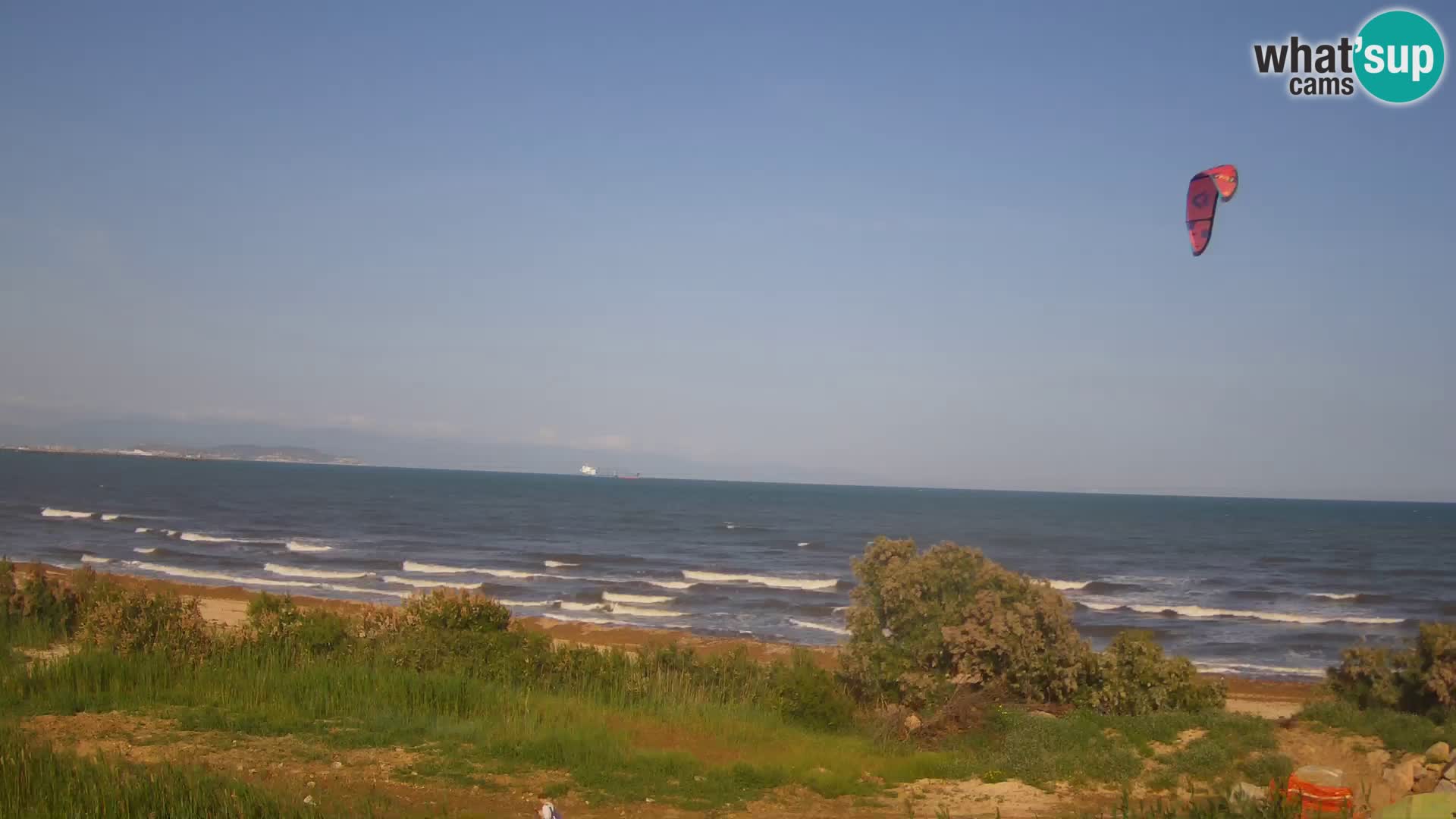 Webcam en vivo Capoterra – Playa La Maddalena – Cerdeña – Italia