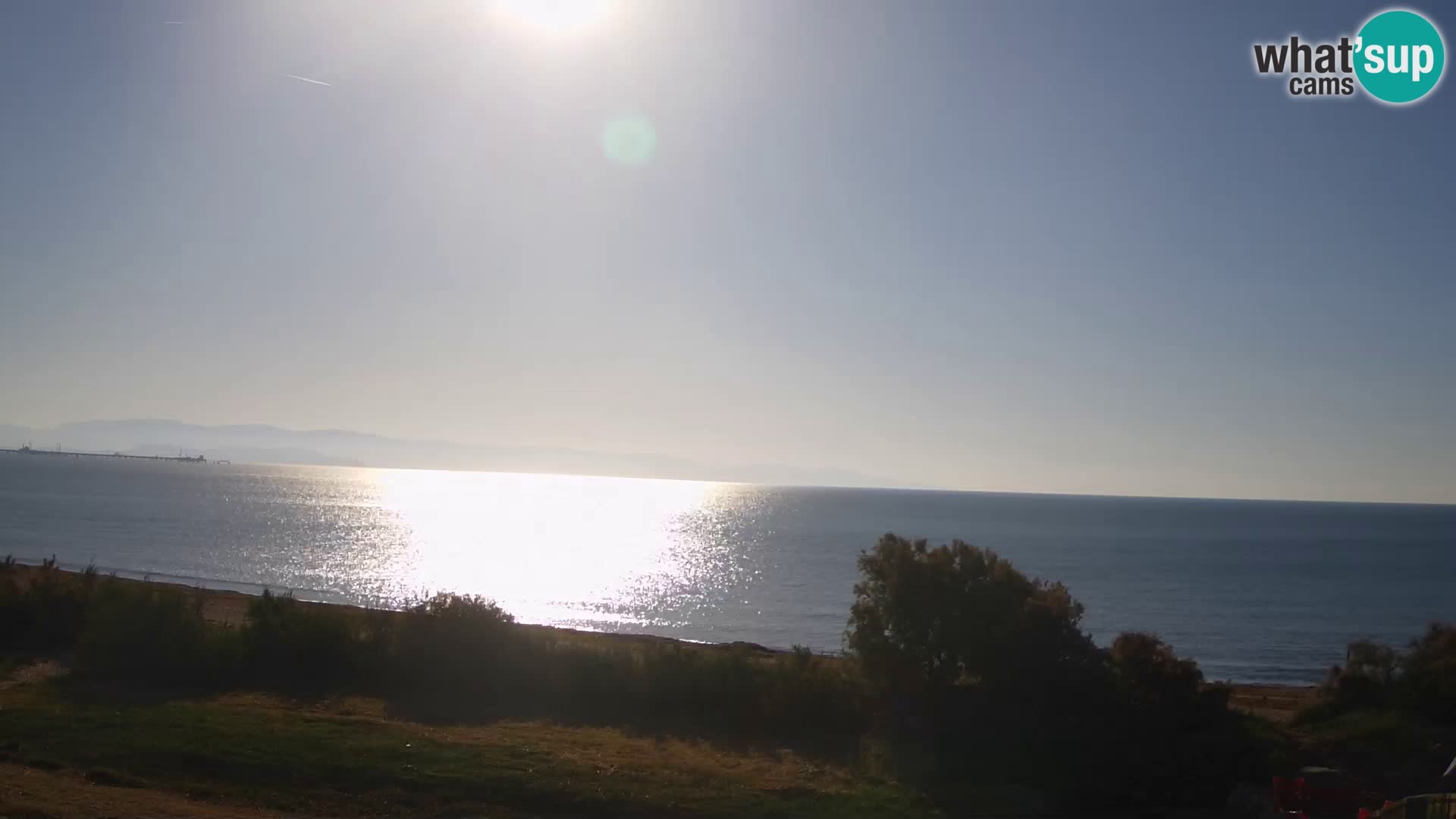 Live webcam Capoterra – Spiaggia della Maddalena – Sardegna – Italia